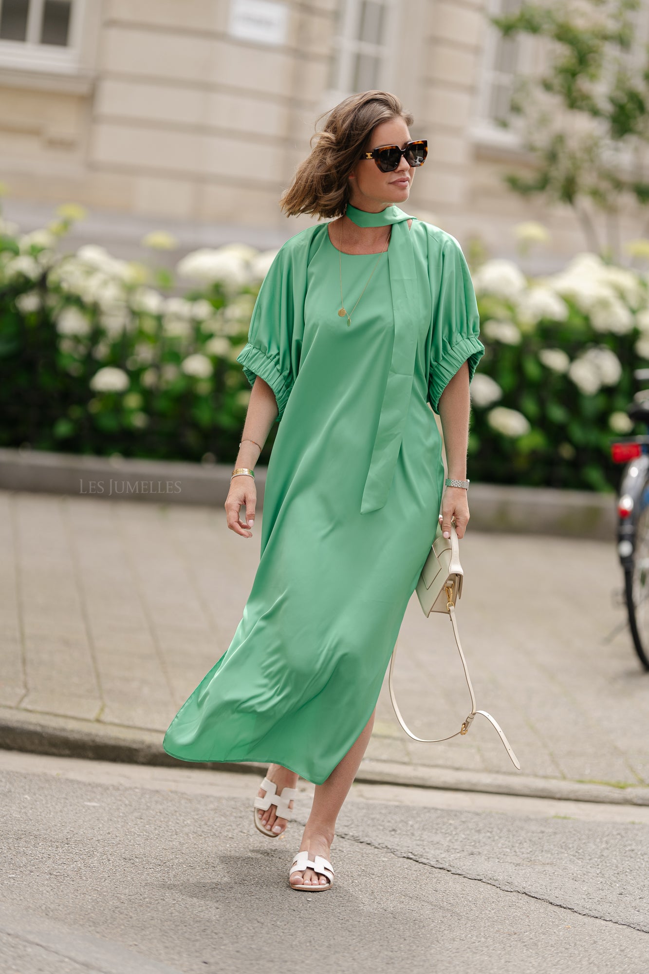Rita dress green