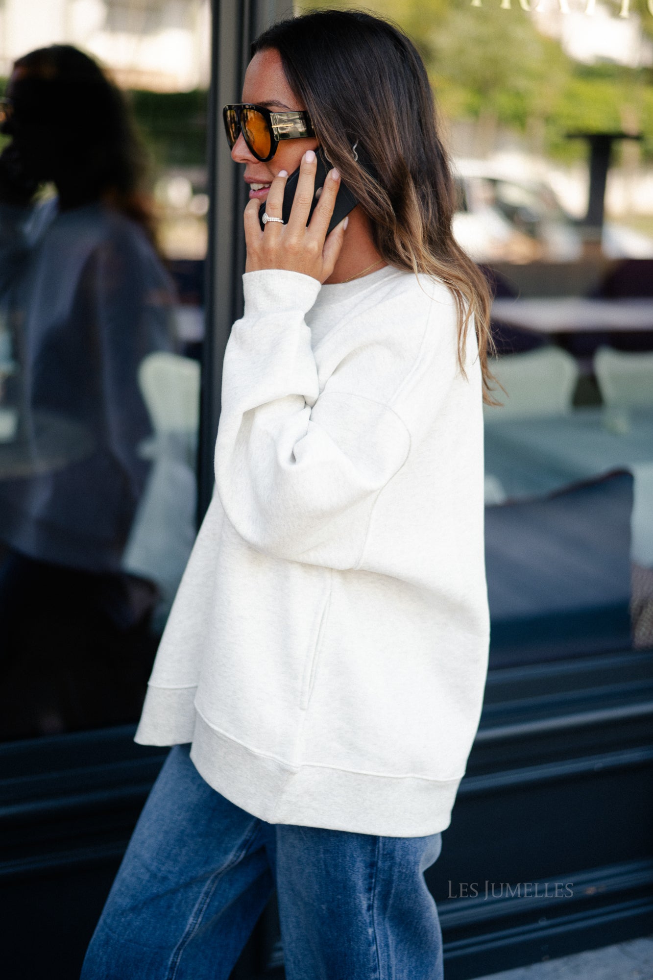 Harlow sweater grey melange