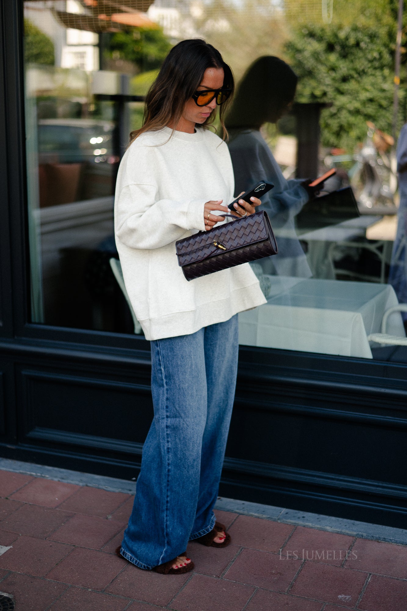 Harlow sweater grey melange