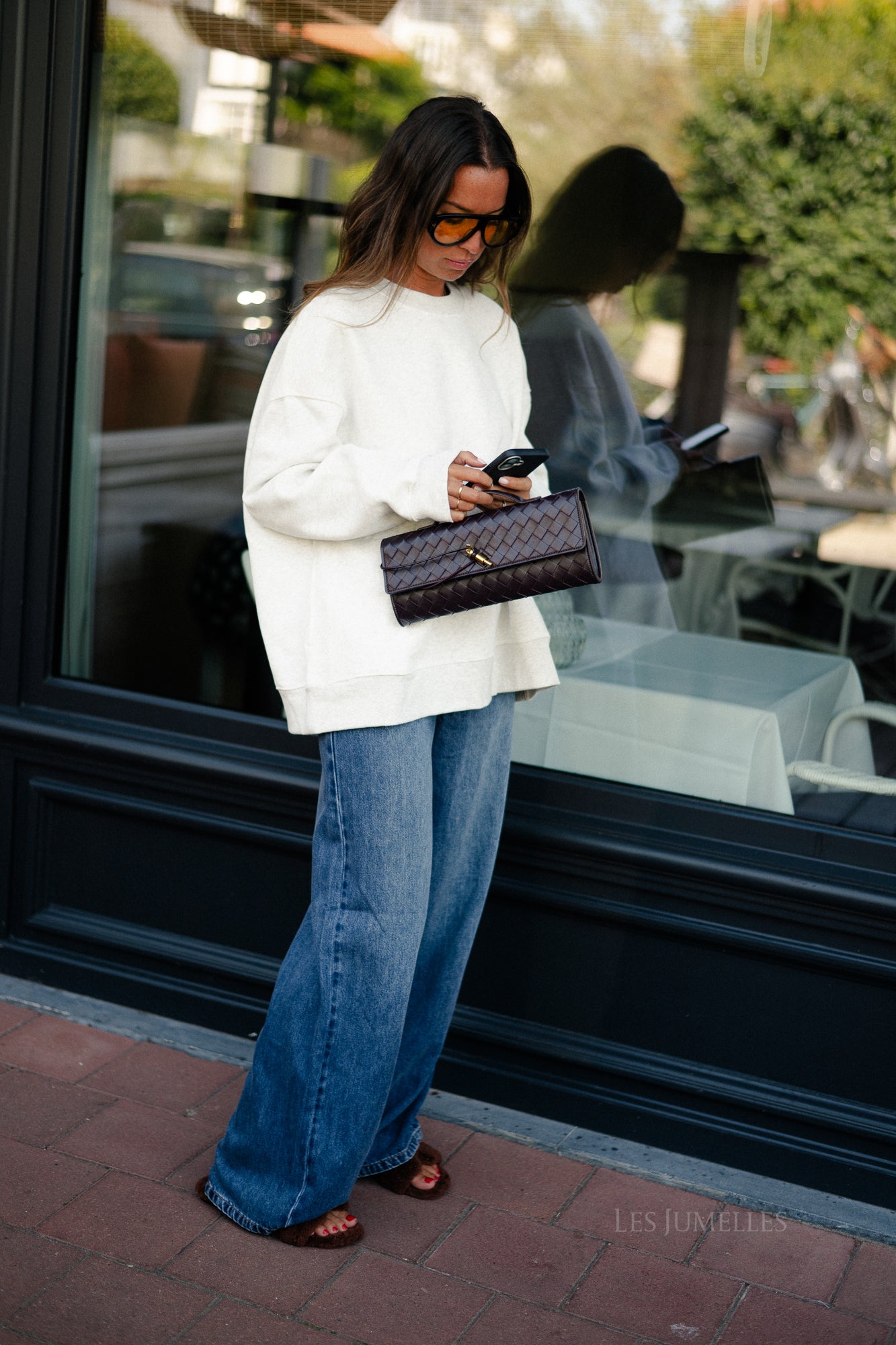 Harlow sweater grey melange