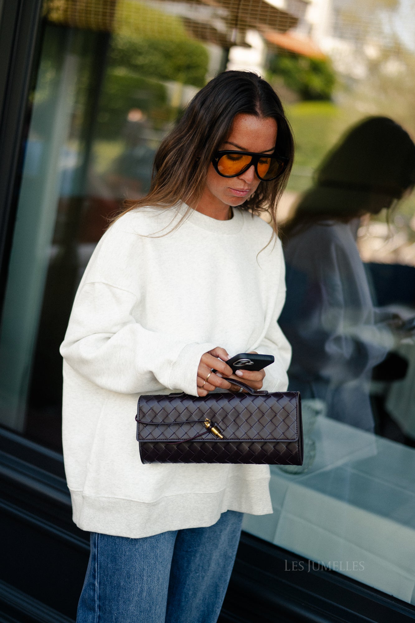 Harlow sweater grey melange