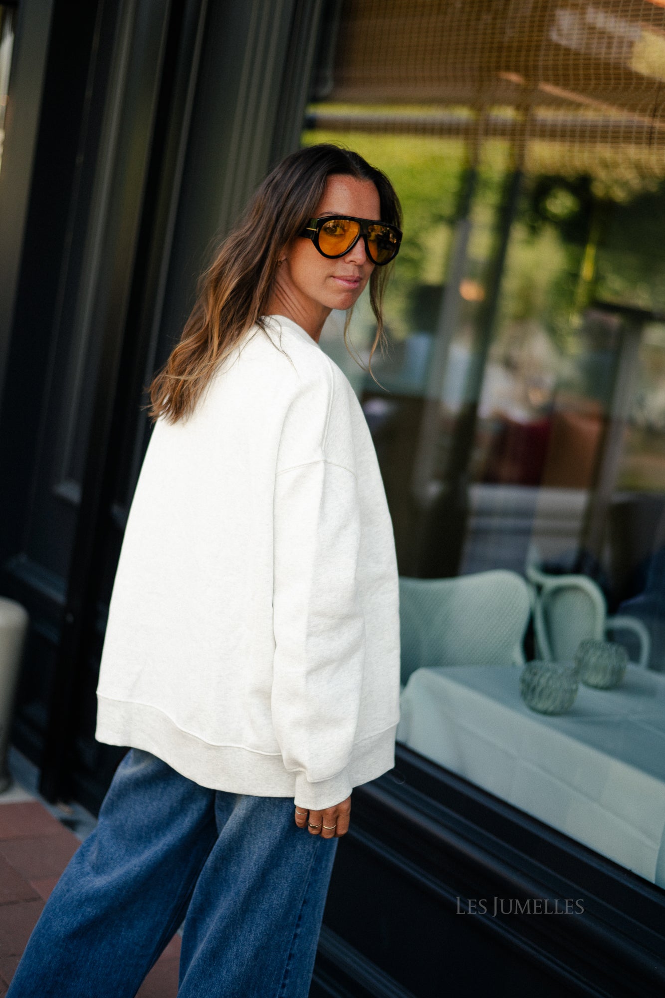 Harlow sweater grey melange