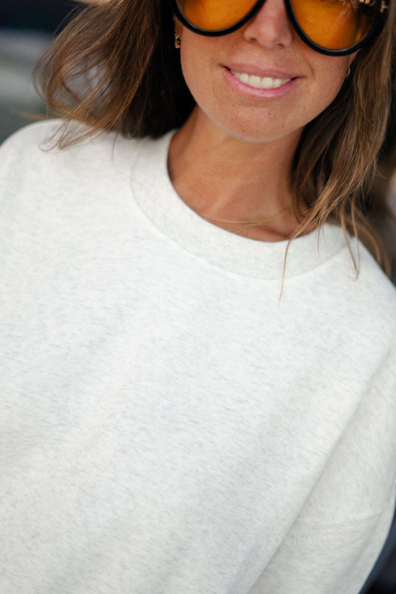 Harlow sweater grey melange