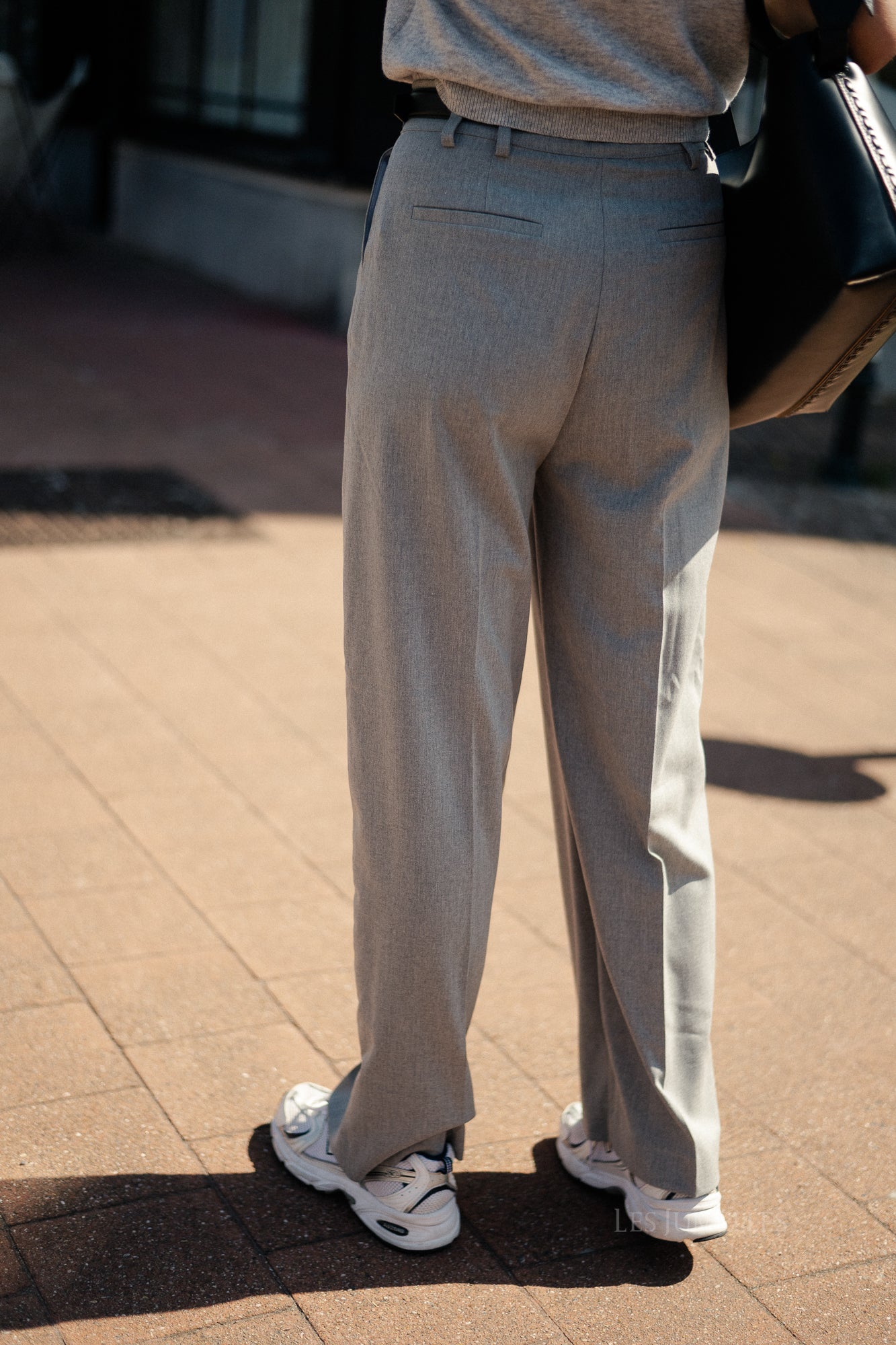 Kaj trousers grey melange
