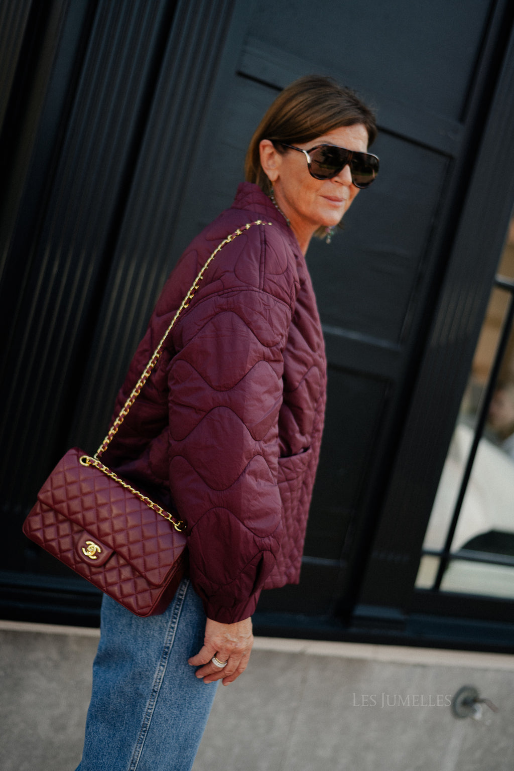 YASTucco LS padded jacket port royale