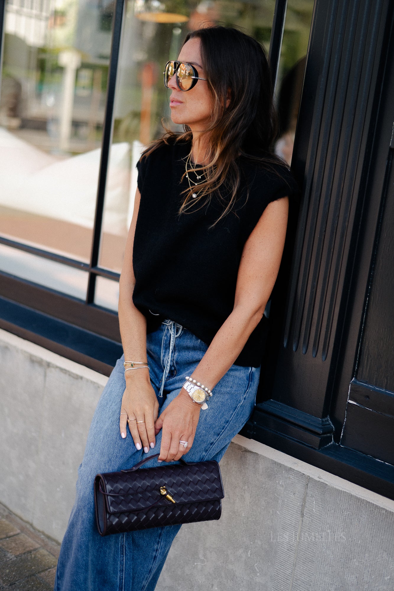 SLFLulu SL knit vest black