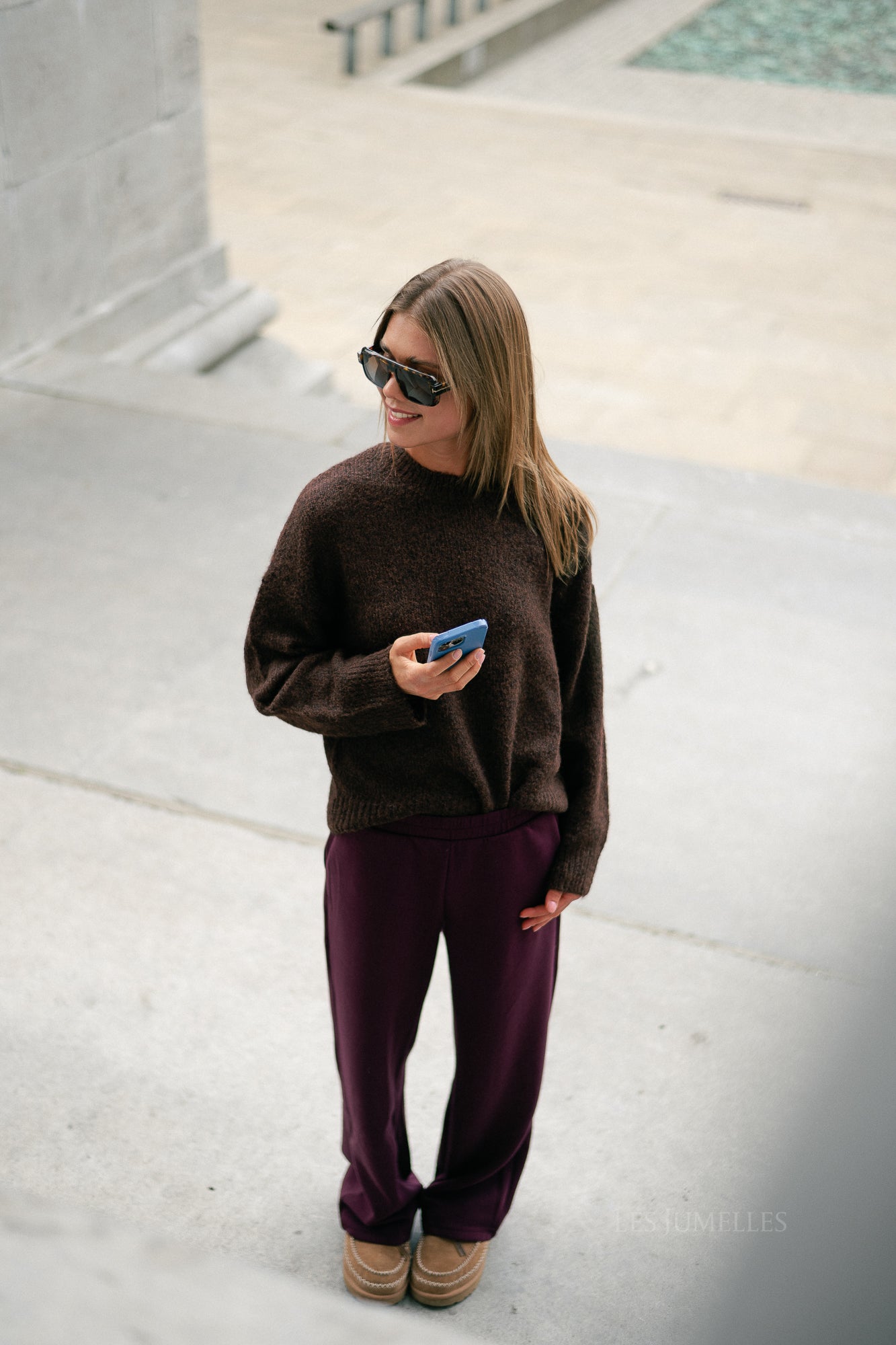 VIReflect RW wide sweat pants fig