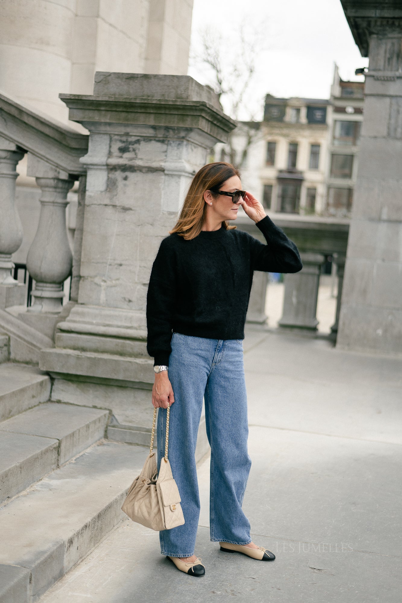 Billie mohair jumper black