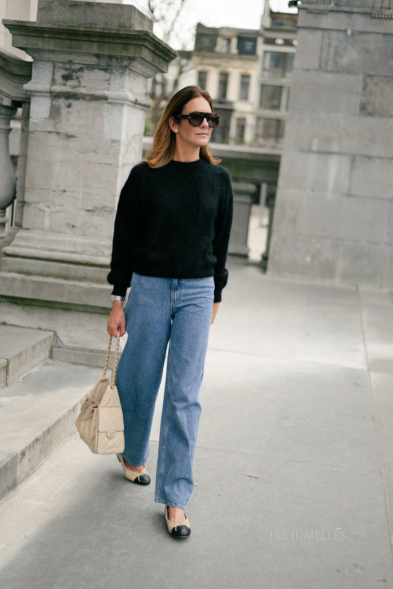 Billie mohair jumper black