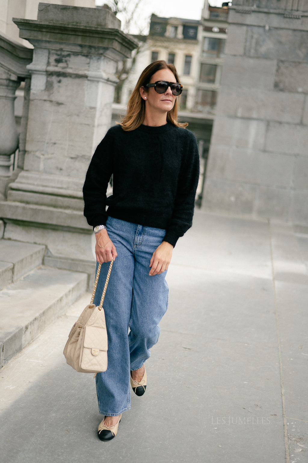 Billie mohair jumper black
