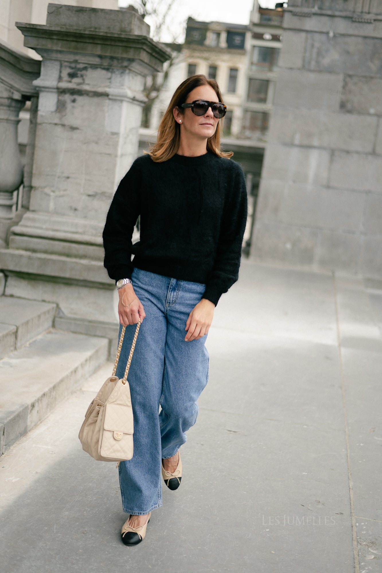 Billie mohair jumper black