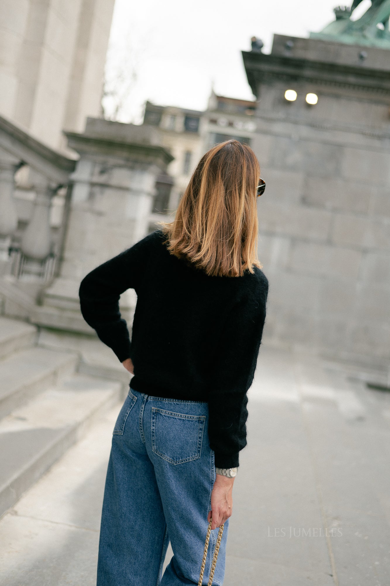 Billie mohair jumper black