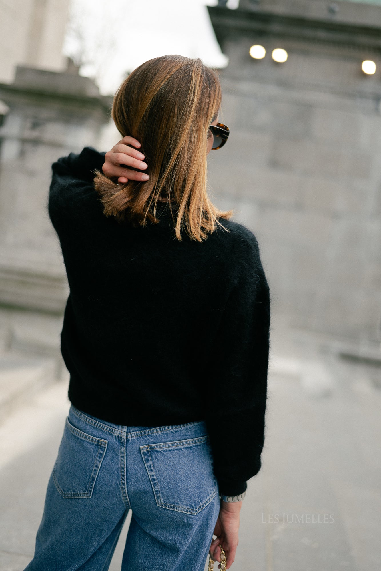 Billie mohair jumper black