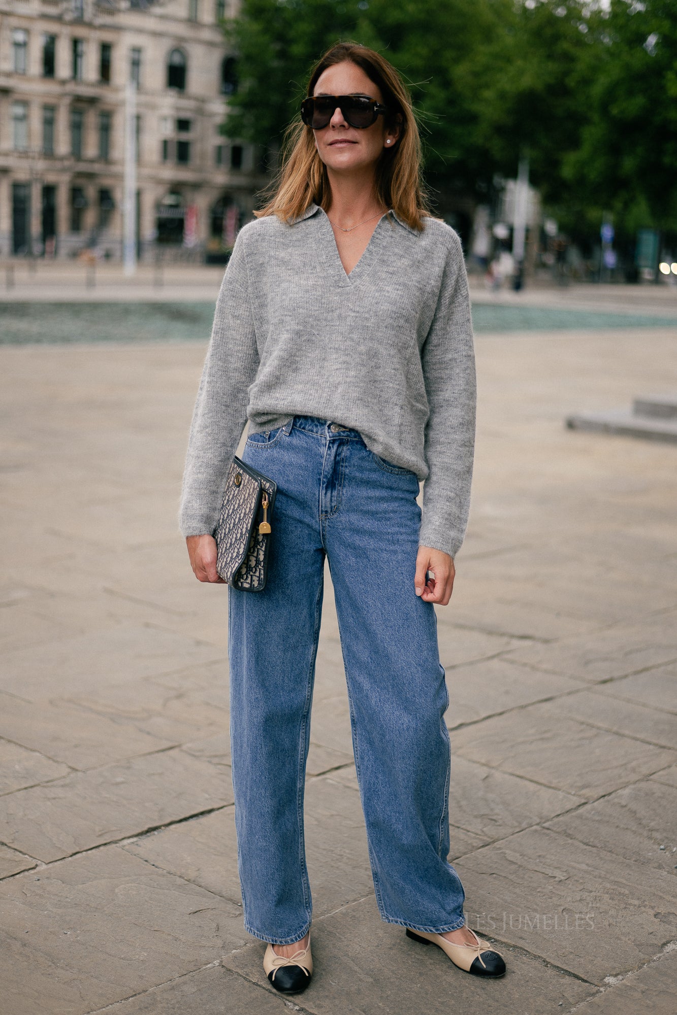 Maité alpaca jumper anthracite grey