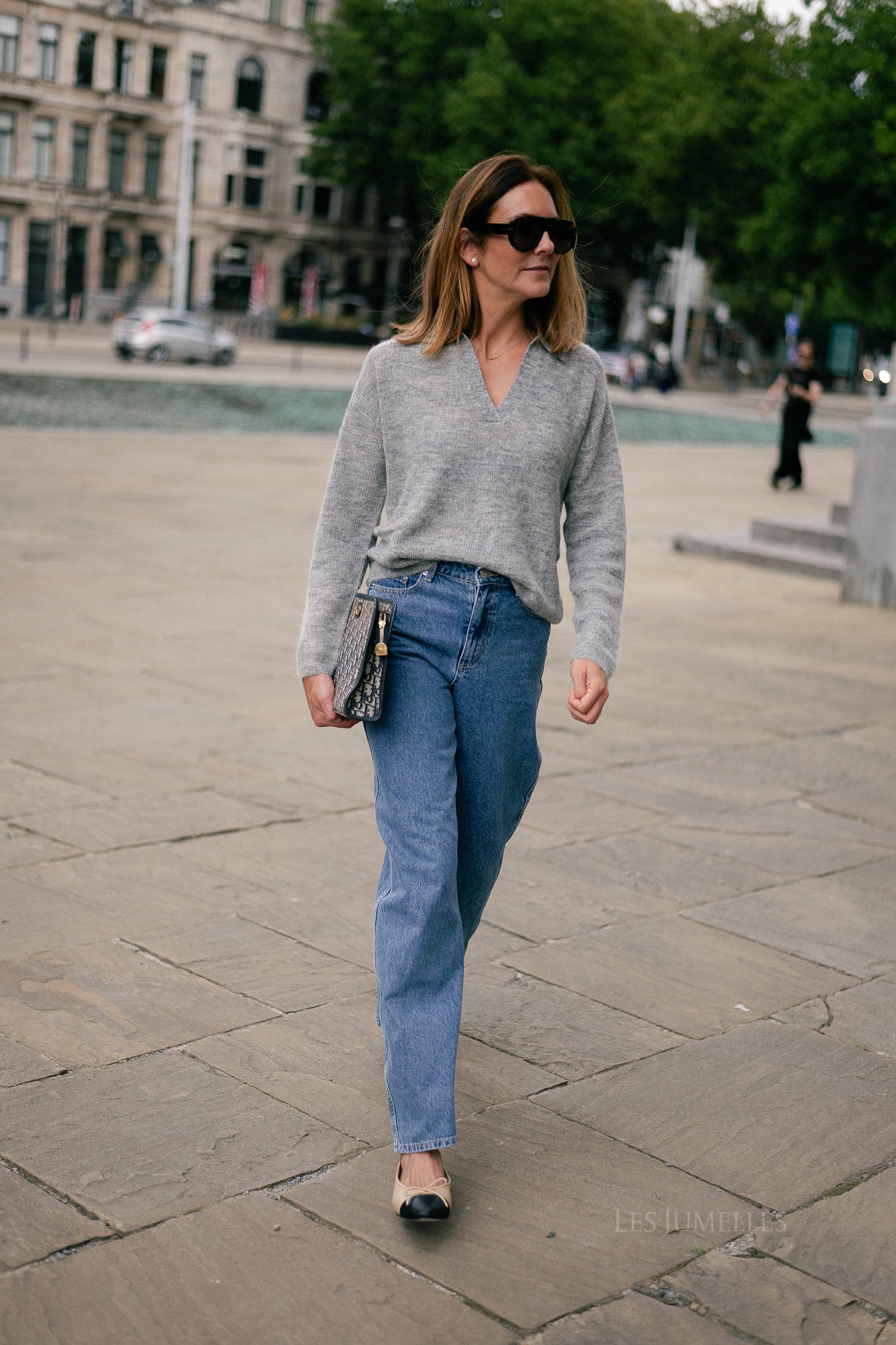 Maité alpaca jumper anthracite grey
