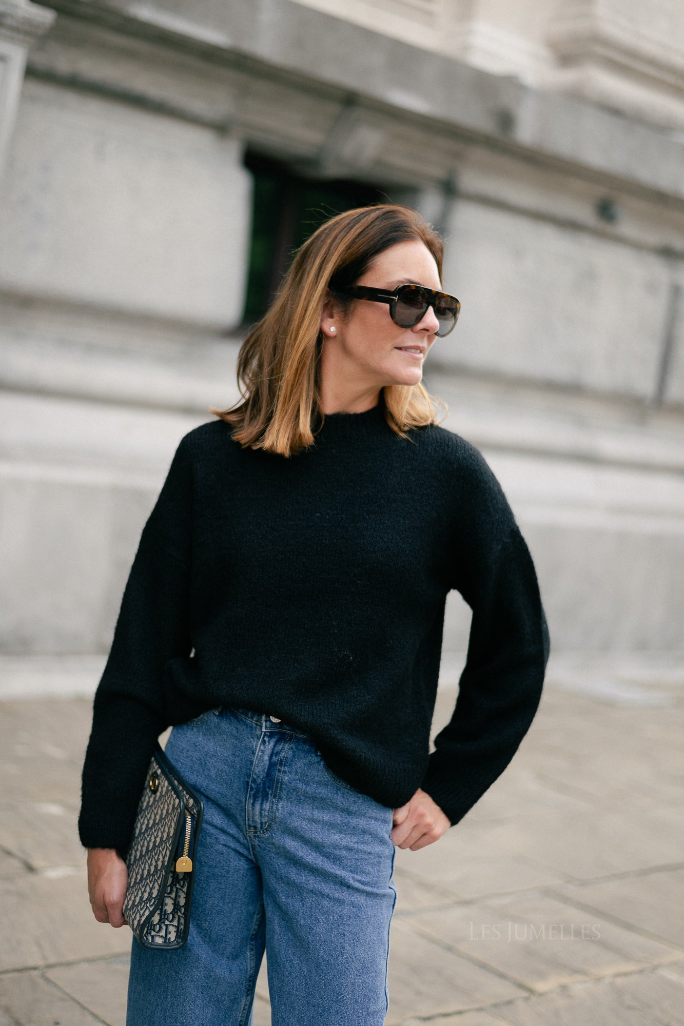OBJSaggia LS pullover black