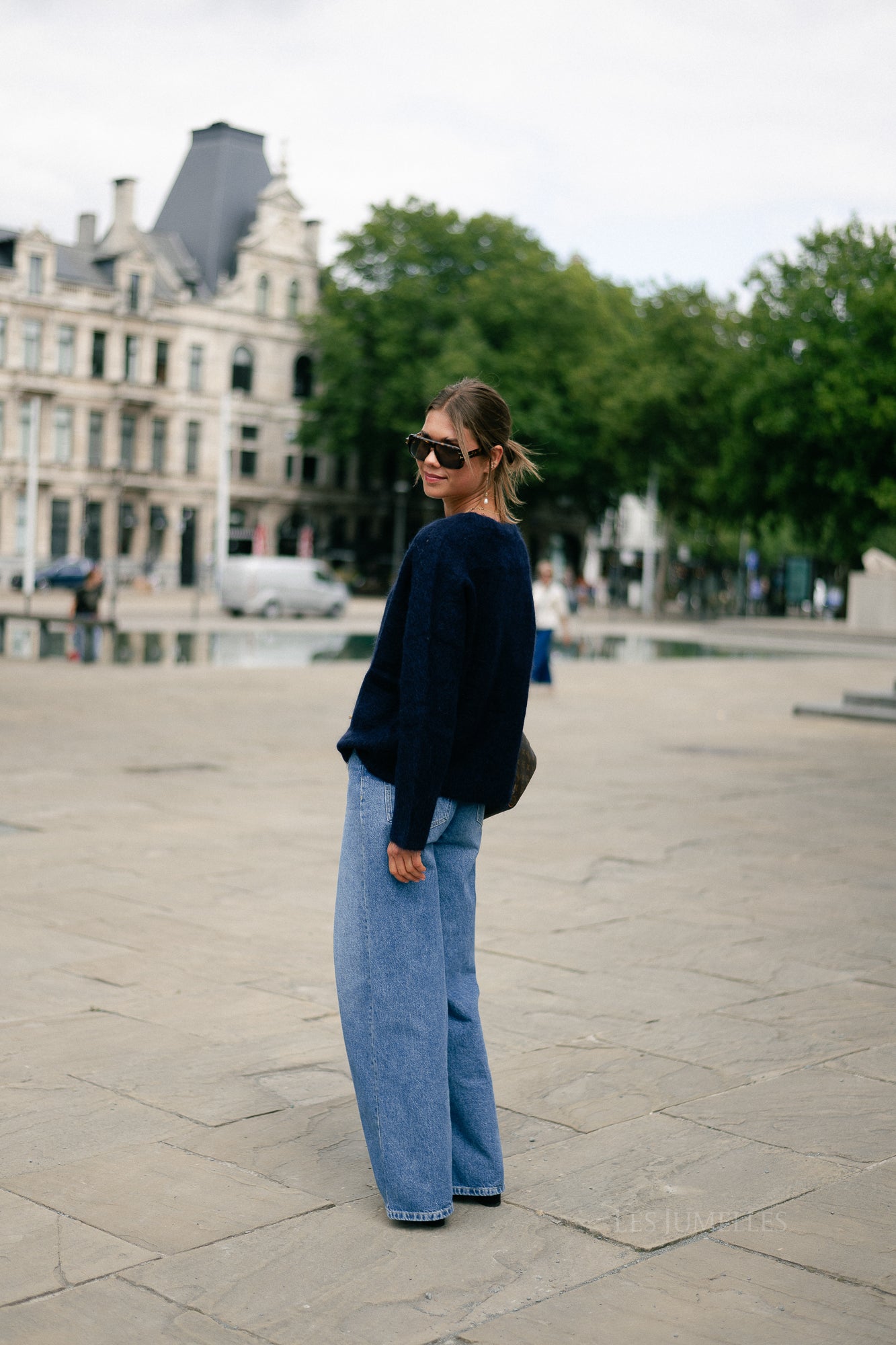 Ellie mohair jumper navy