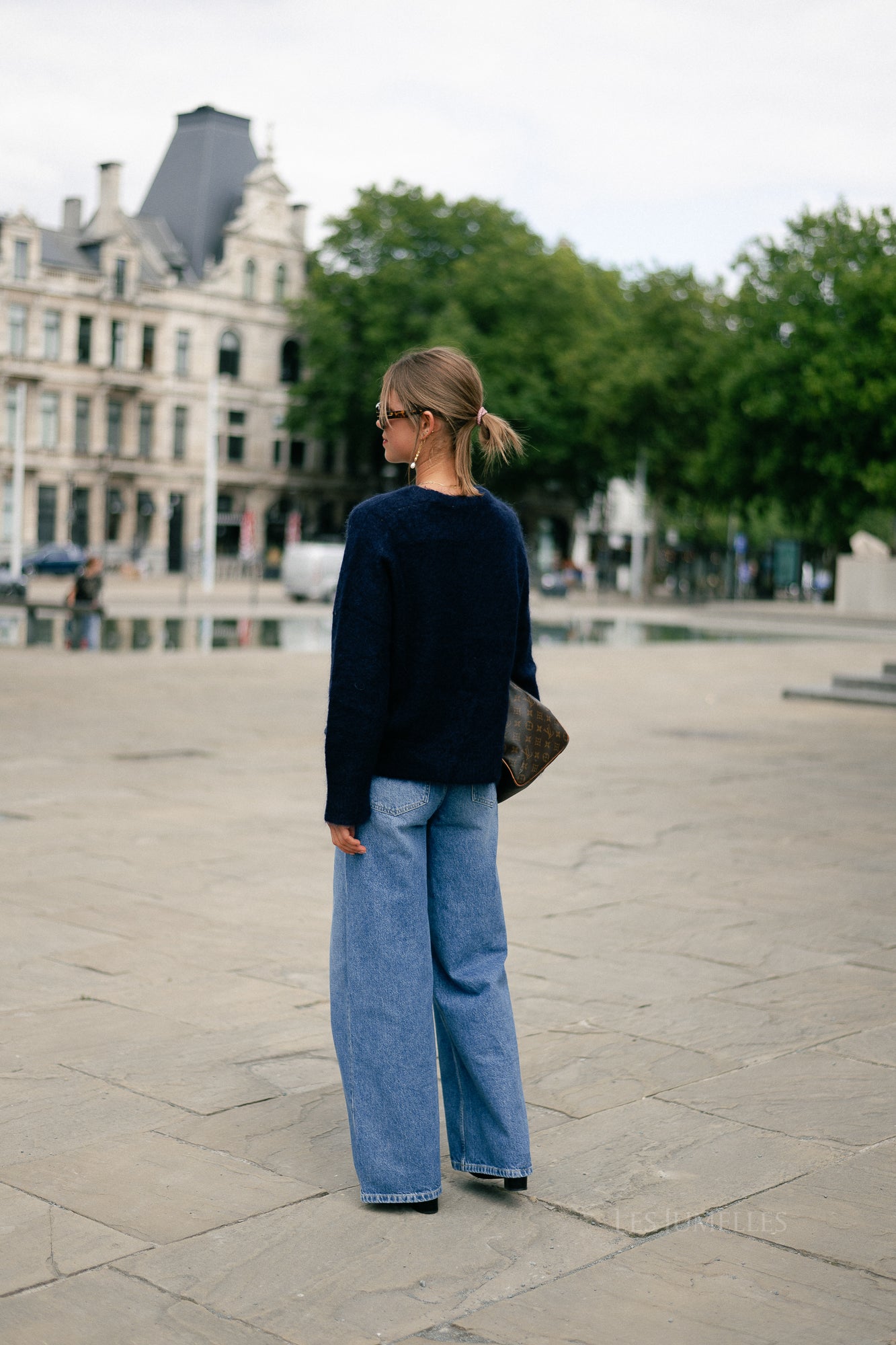 Ellie mohair jumper navy