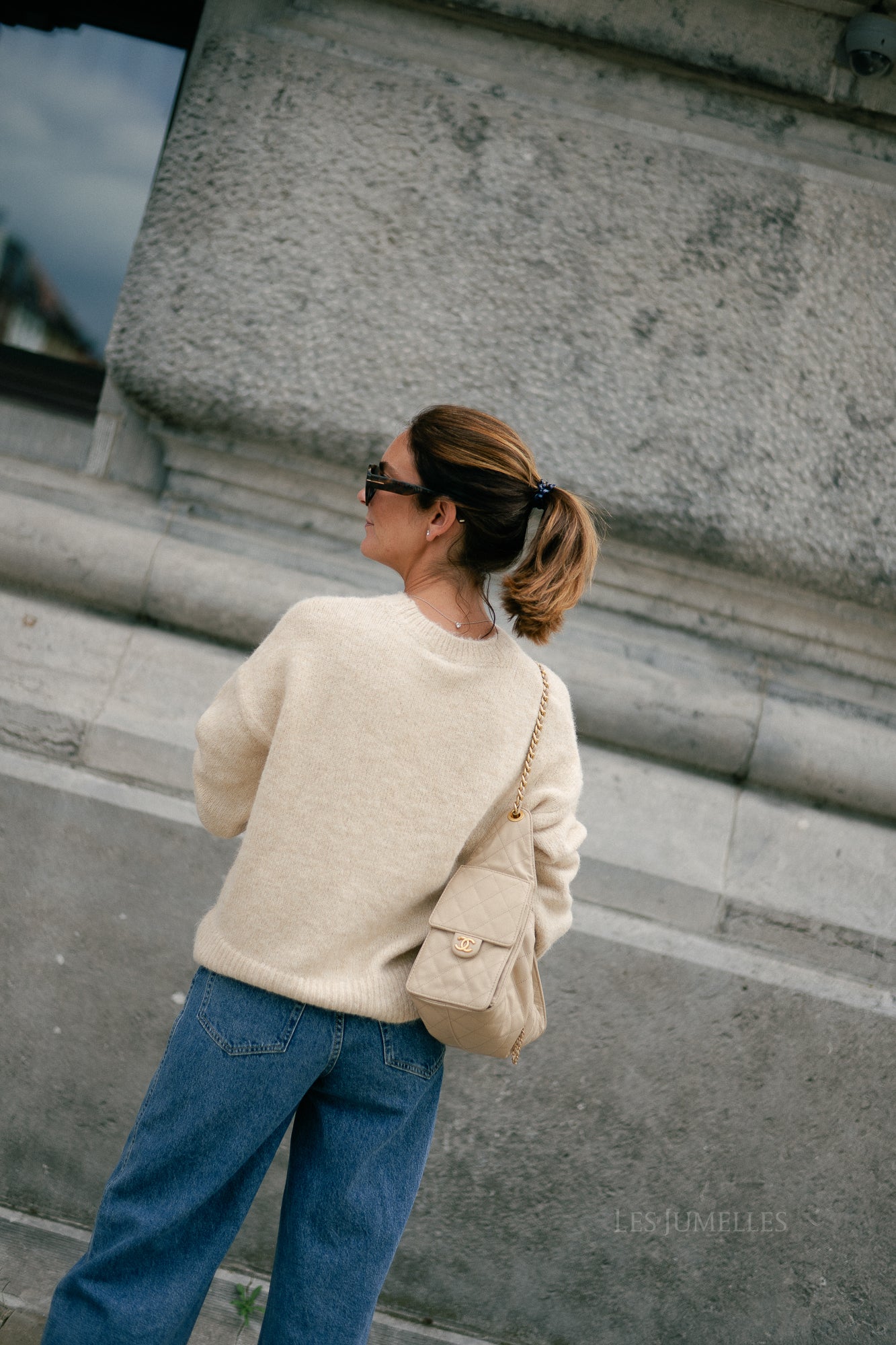 OBJSaggia LS pullover sandshell