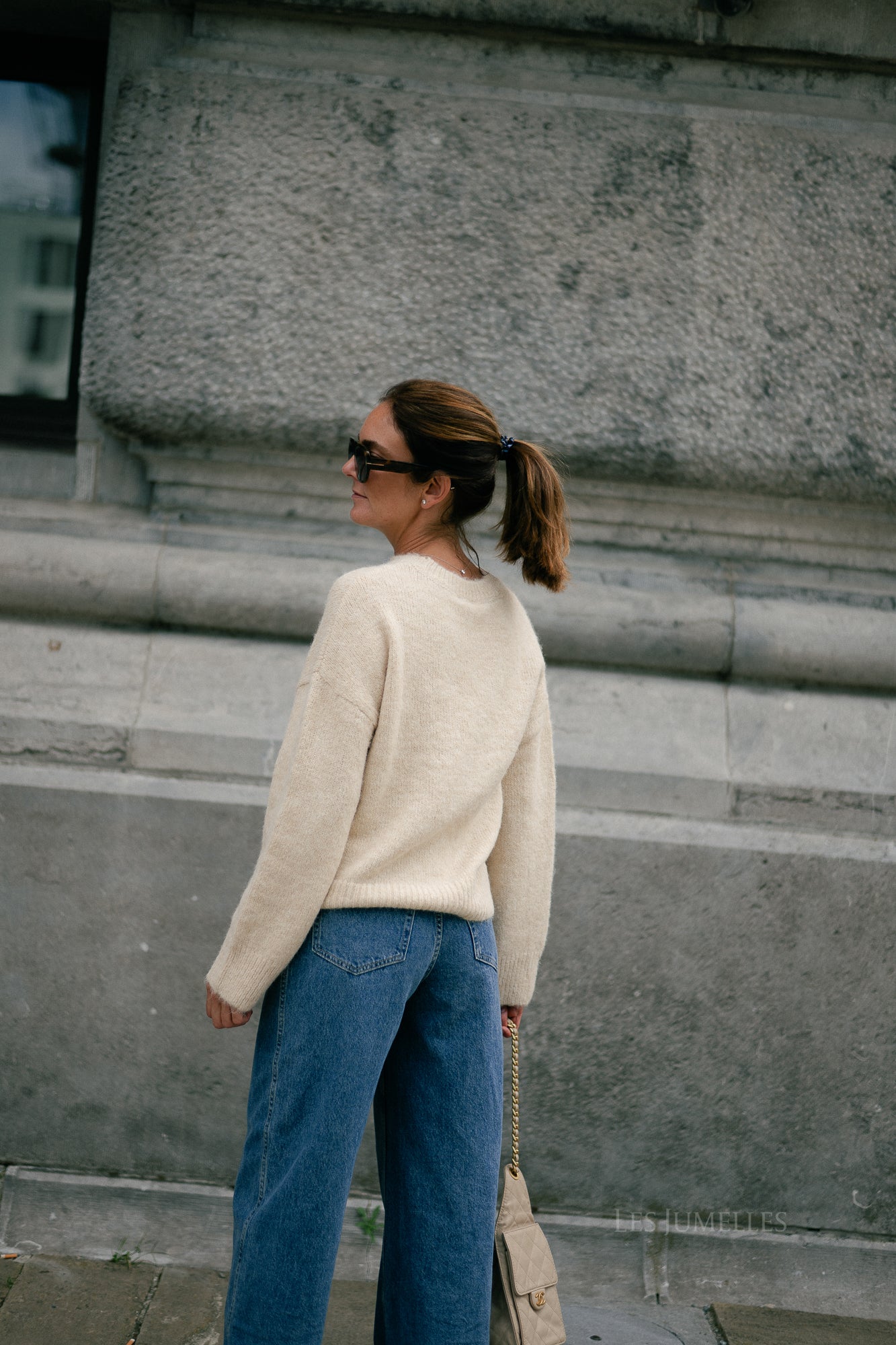 OBJSaggia LS pullover sandshell