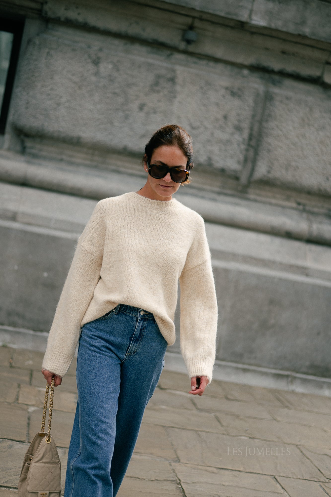 OBJSaggia LS pullover sandshell