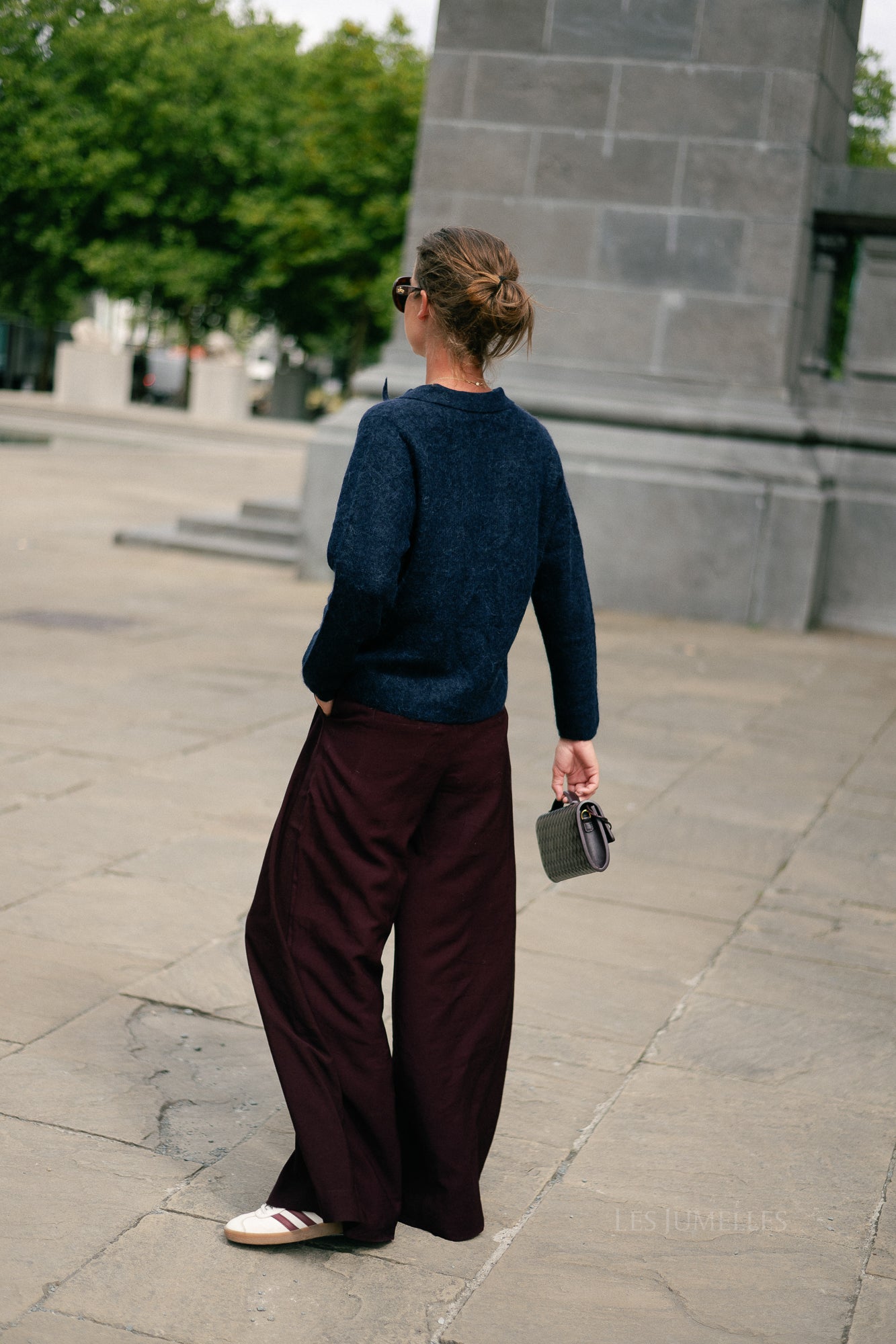 Maité alpaca jumper navy