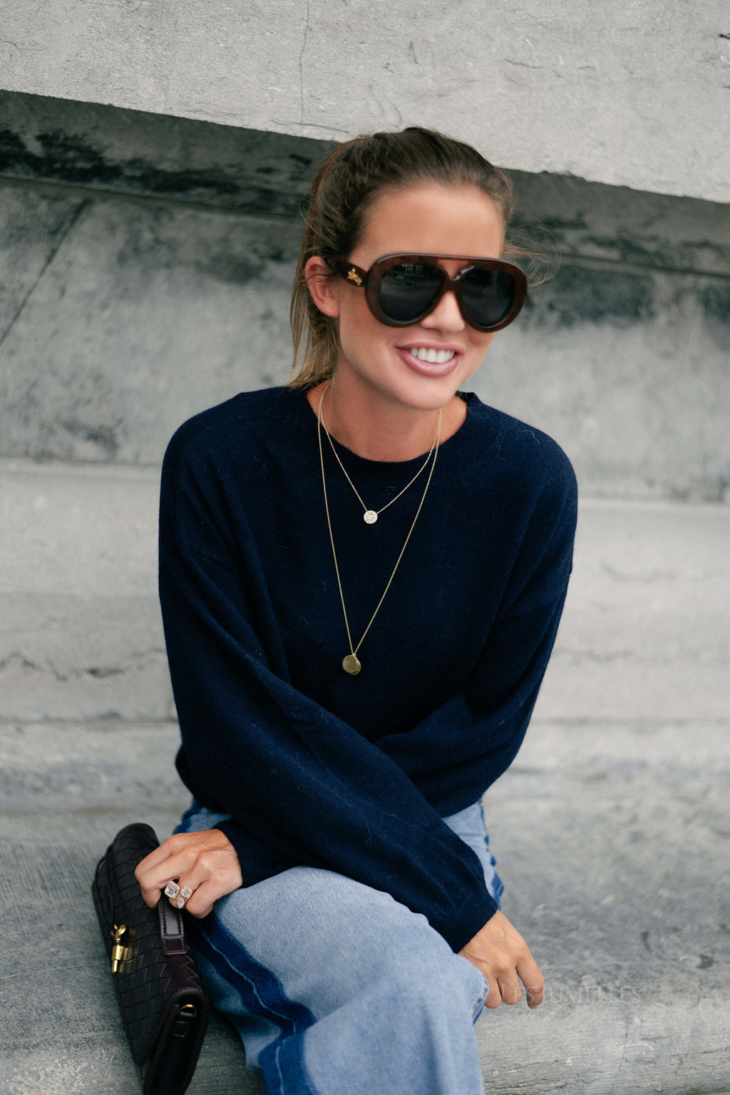 Loua jumper navy