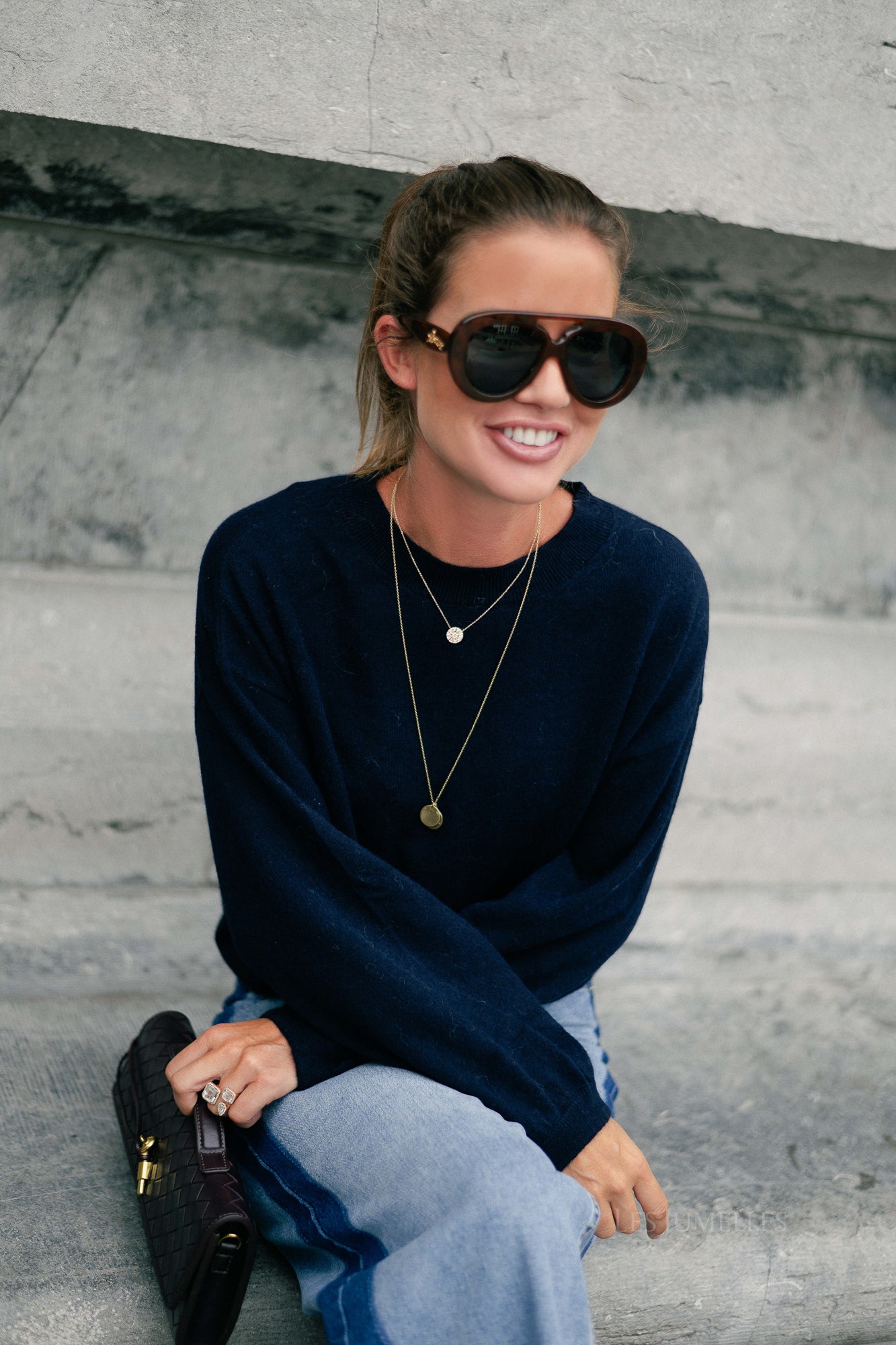 Loua jumper navy