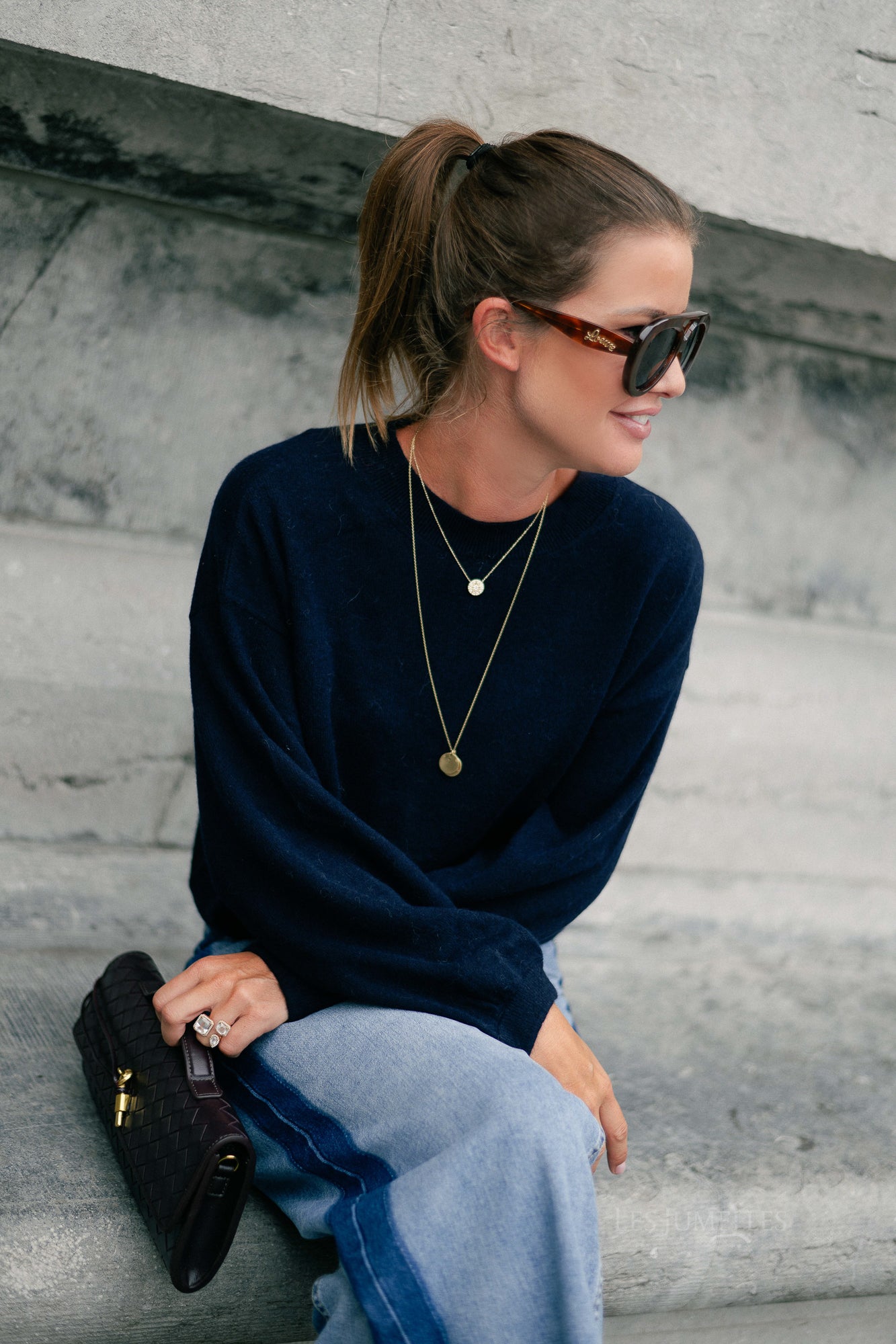 Loua jumper navy