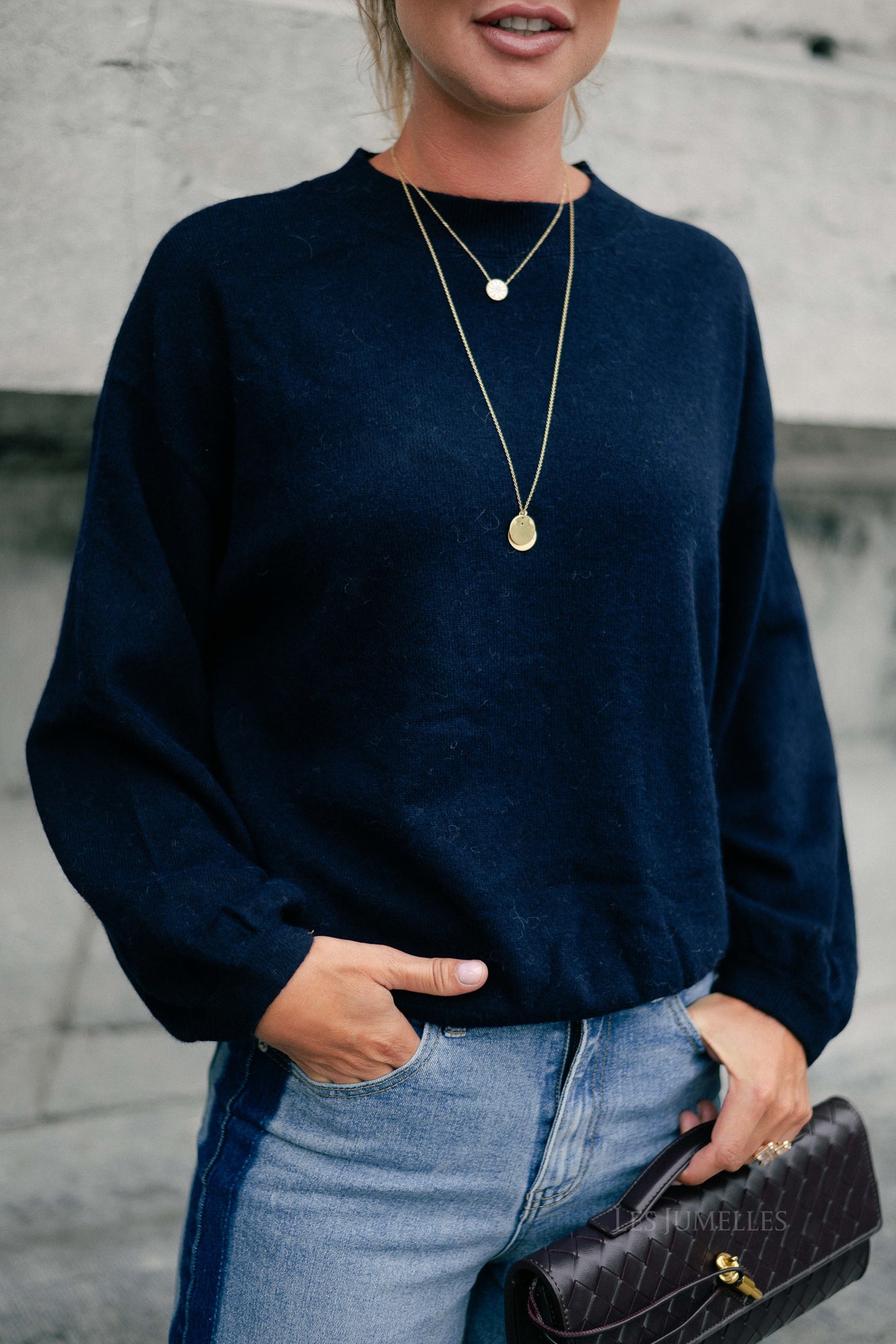 Loua jumper navy