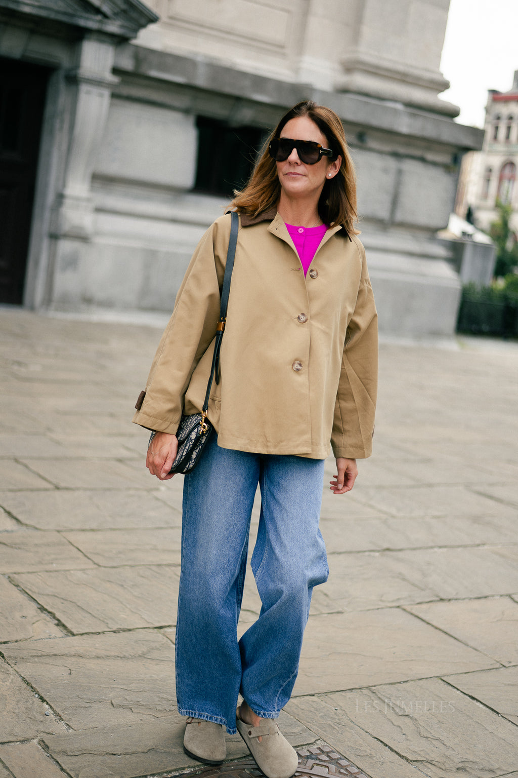 Alex barn jacket camel