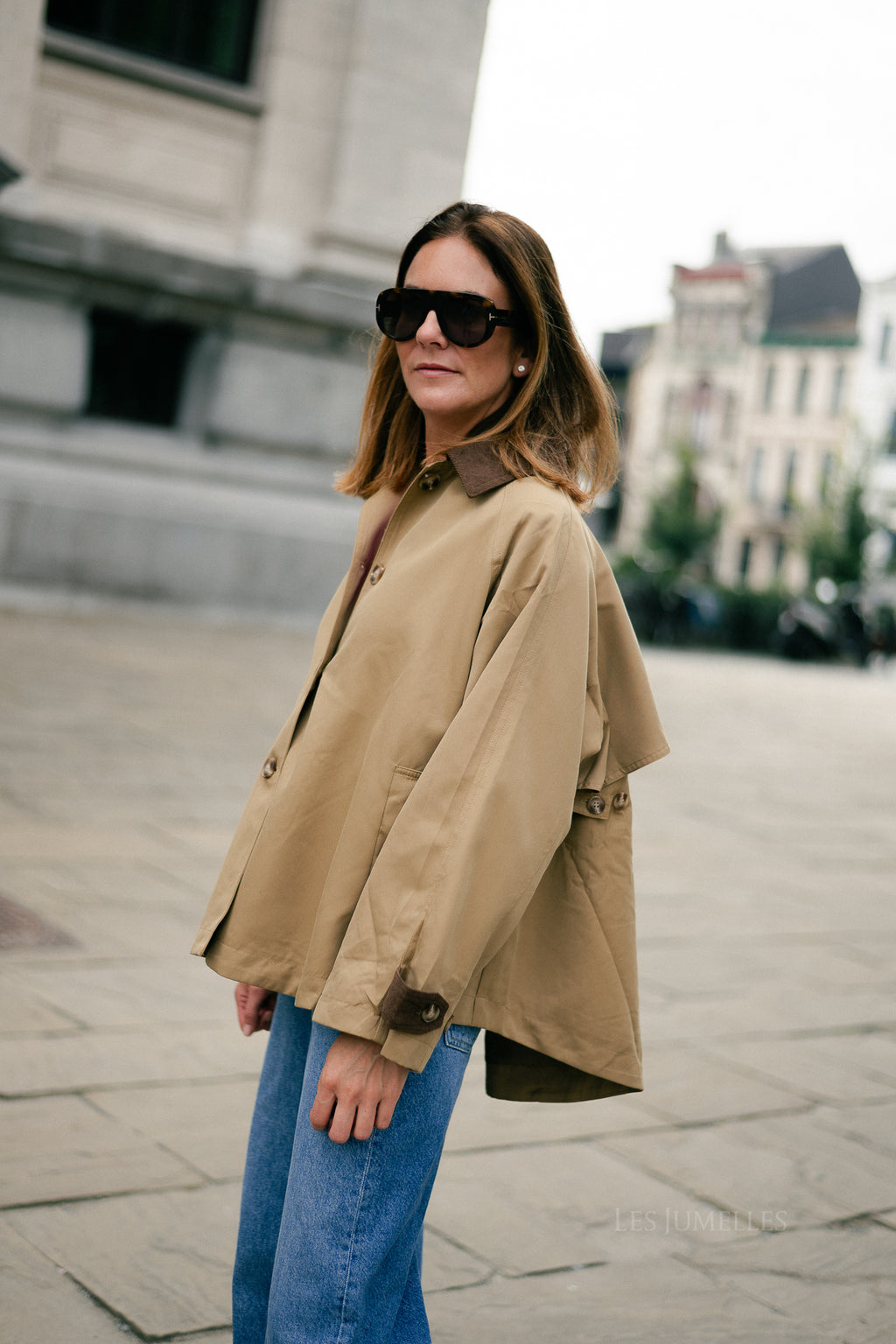Alex barn jacket camel