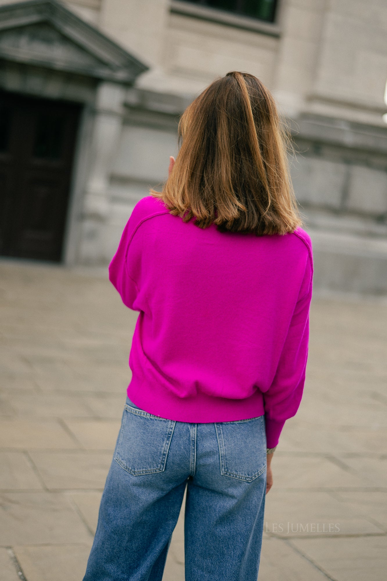 Giulia cardigan fuchsia