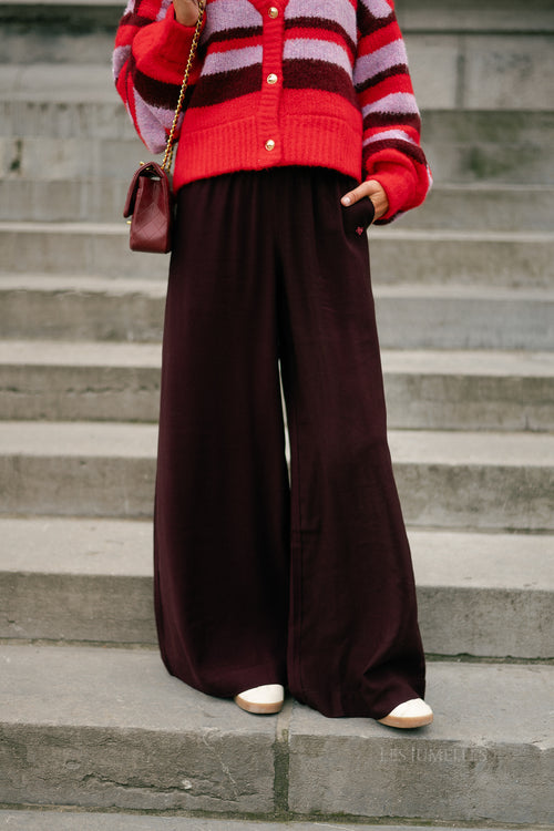 Meike pants dark fudge