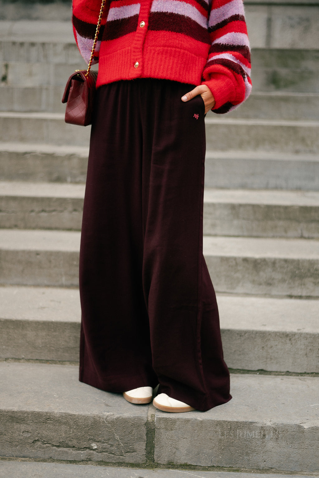 Meike pants dark fudge