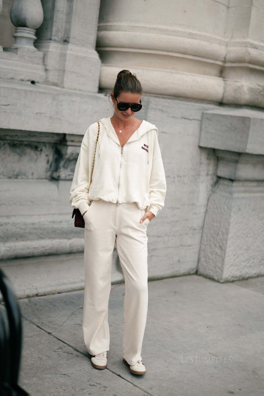 VIKita RW wide corduroy pants birch