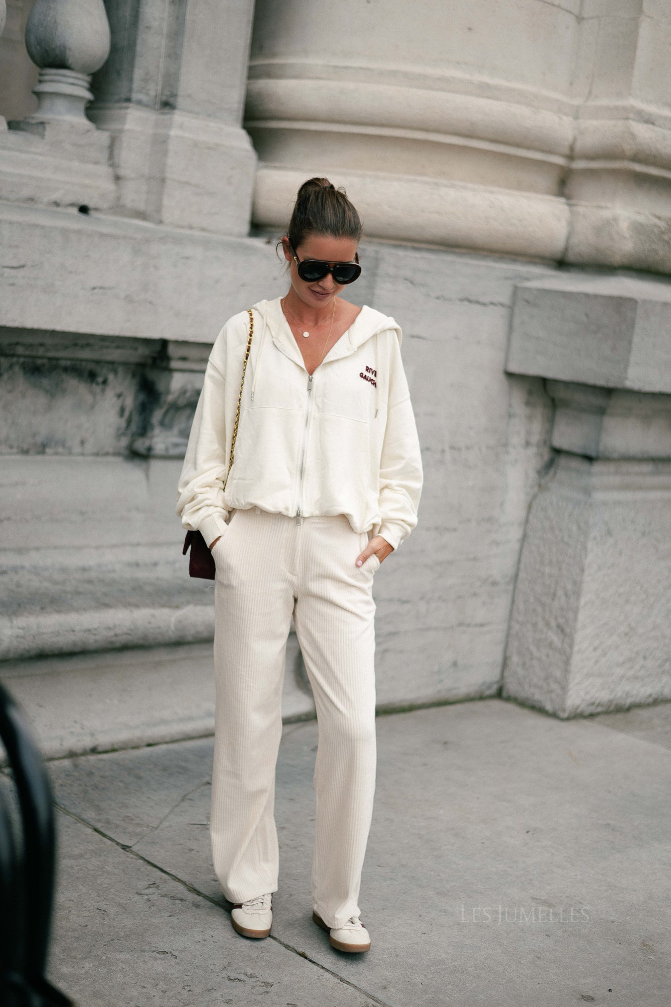 VIKita RW wide corduroy pants birch
