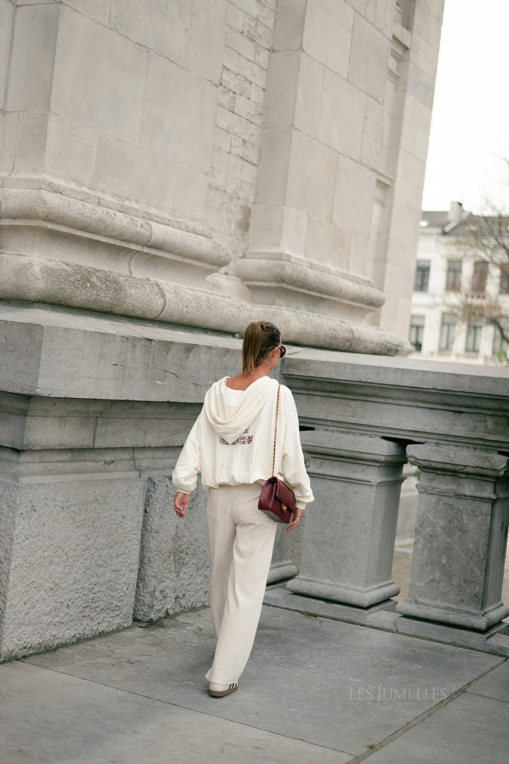 Rive Gauche sweatshirt ecru