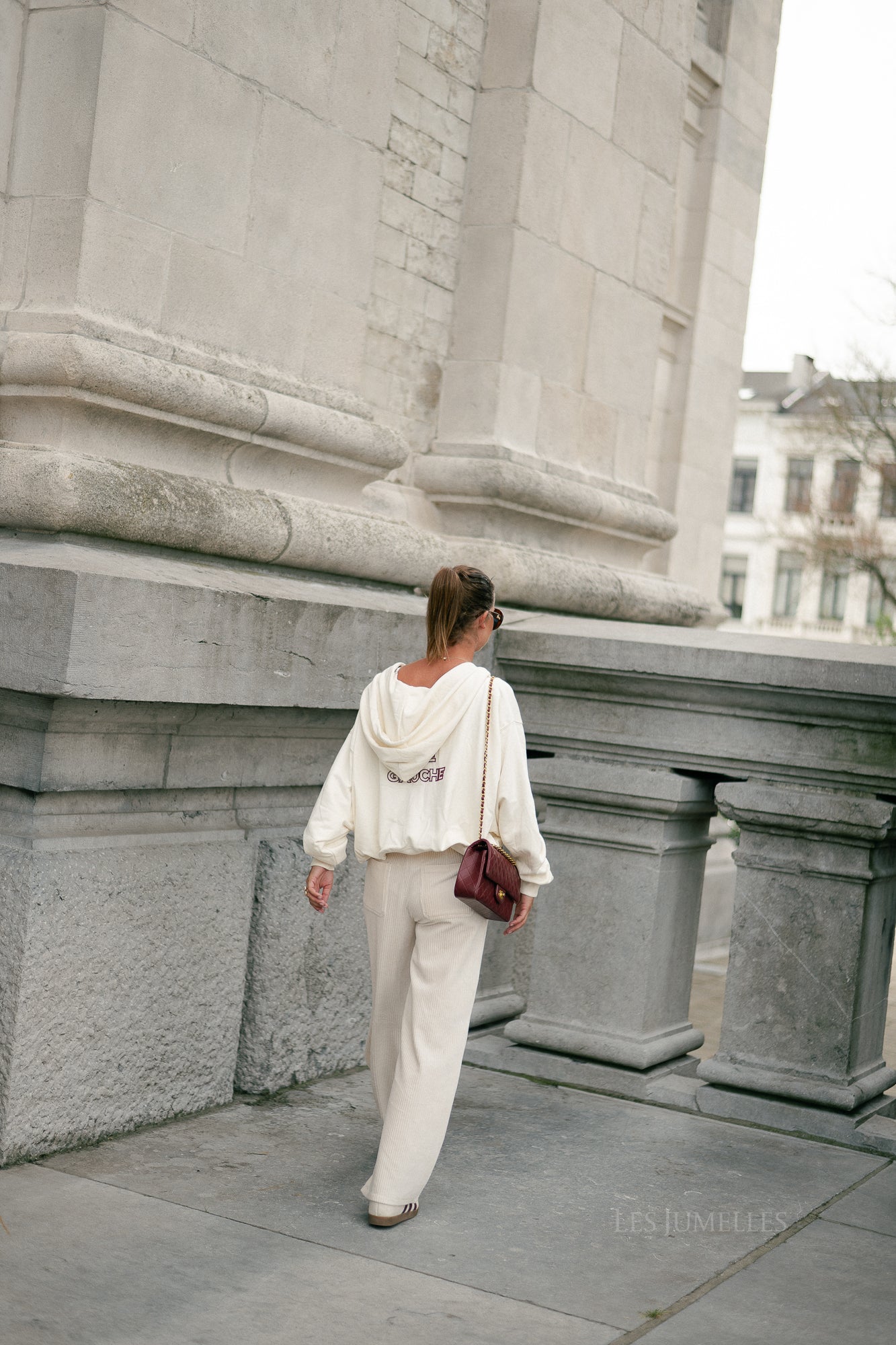 Rive Gauche sweatshirt ecru