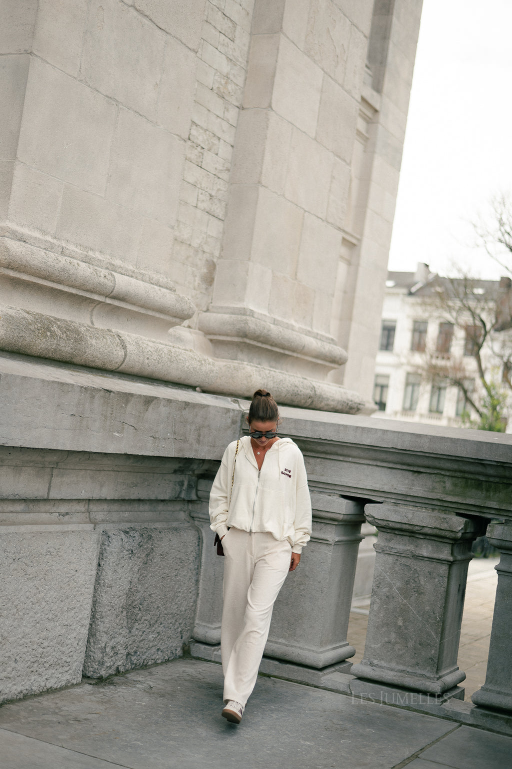 Rive Gauche sweatshirt ecru