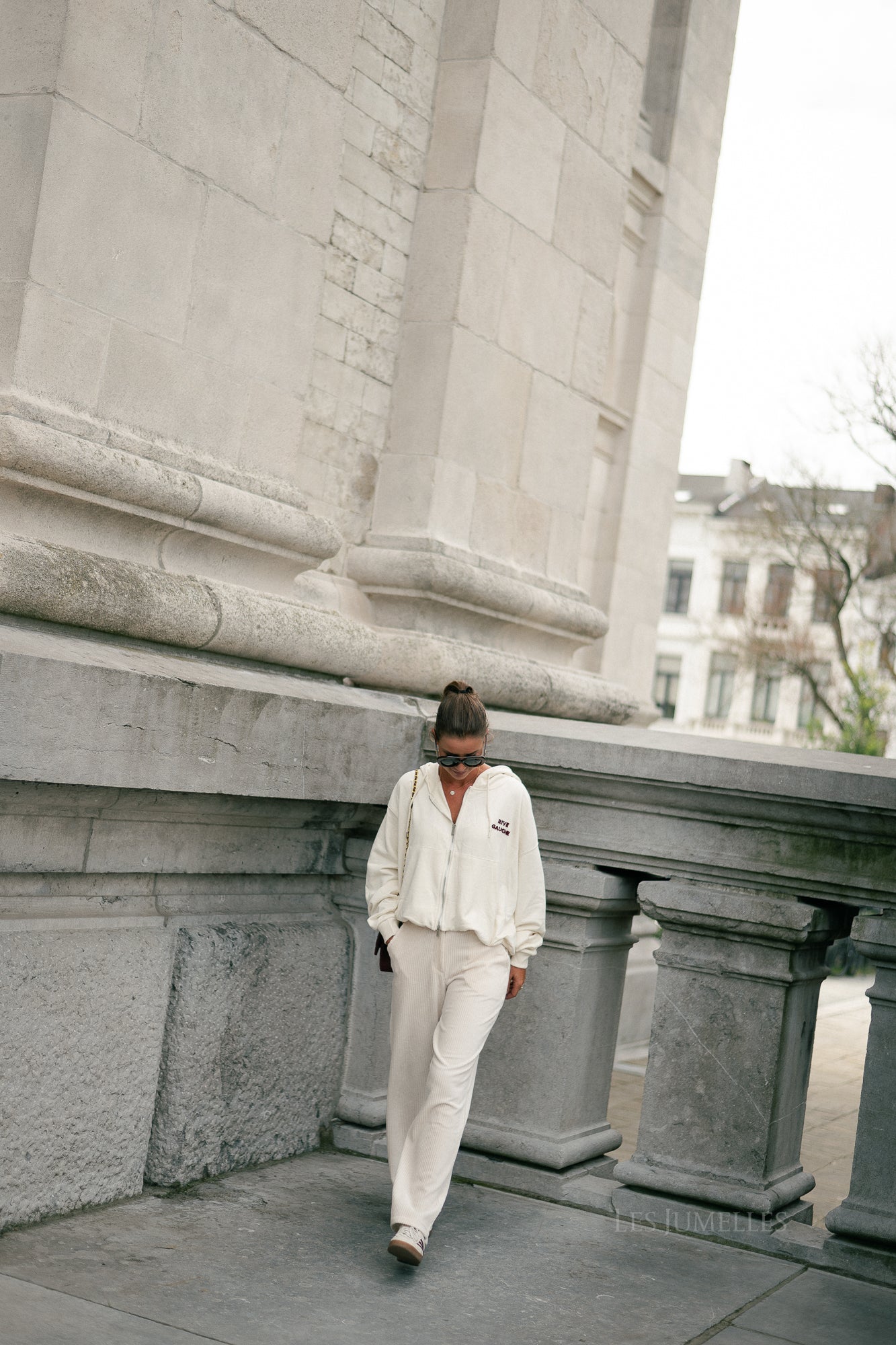 Rive Gauche sweatshirt ecru