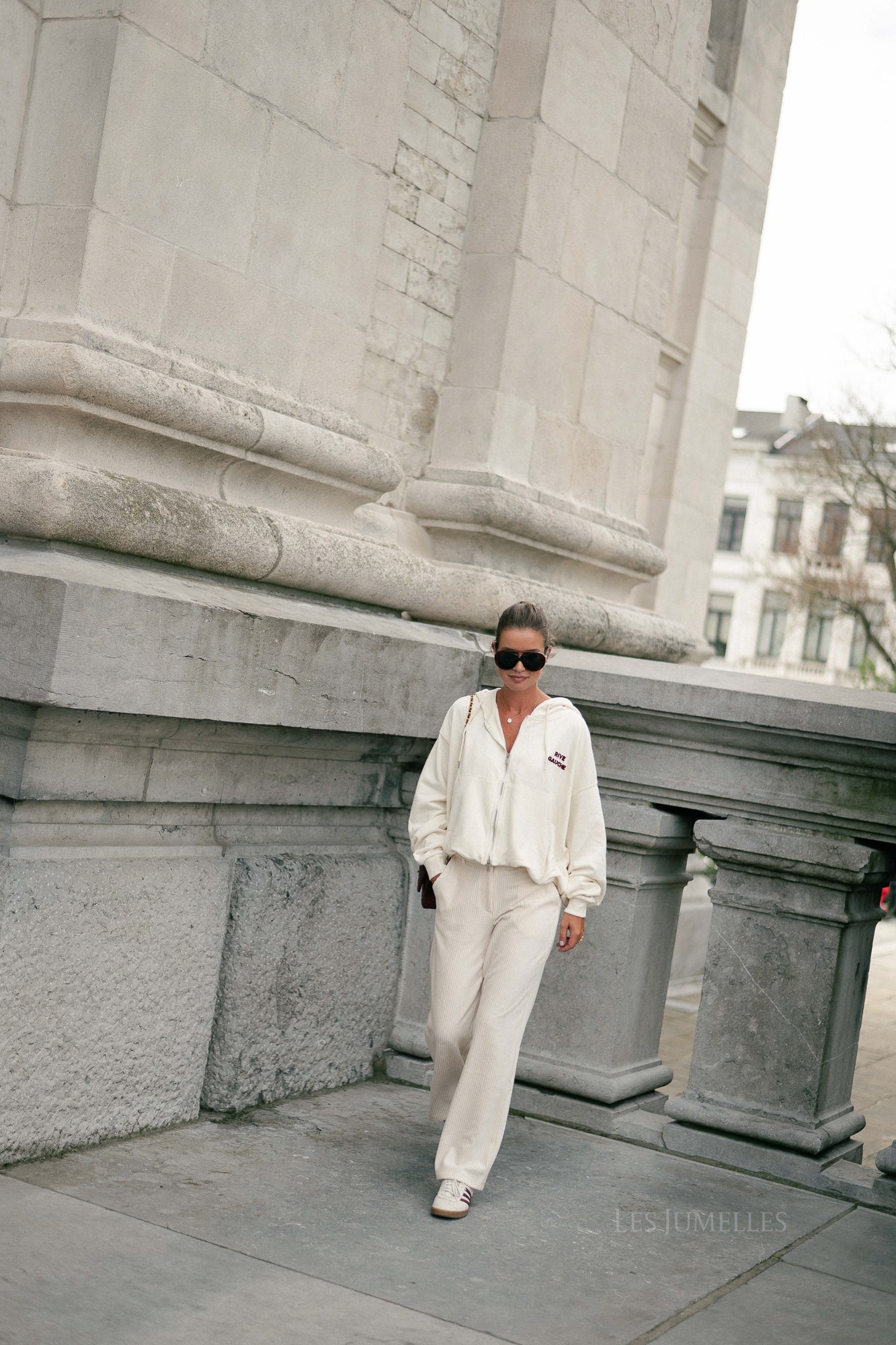 Rive Gauche sweatshirt ecru