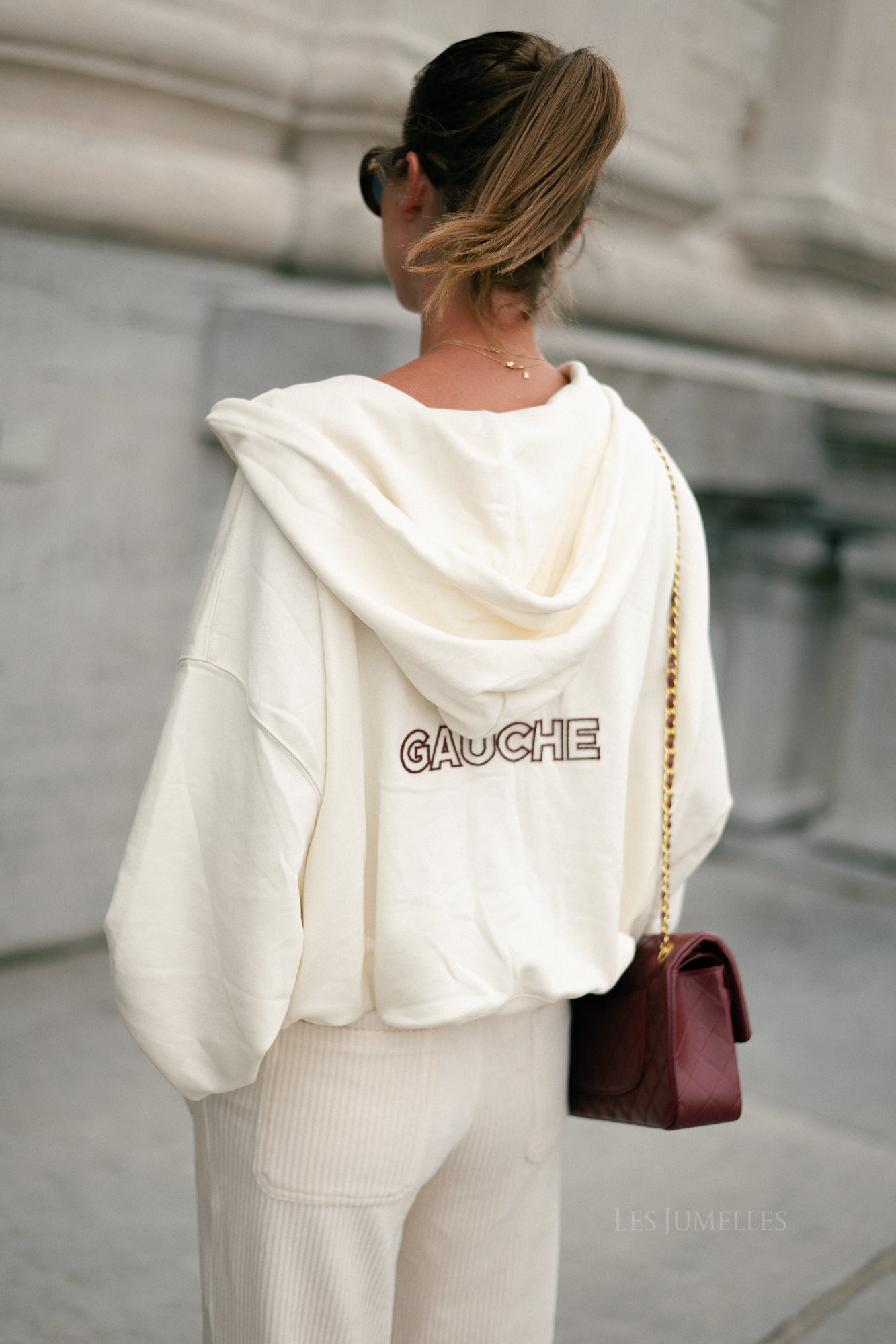 Rive Gauche sweatshirt ecru