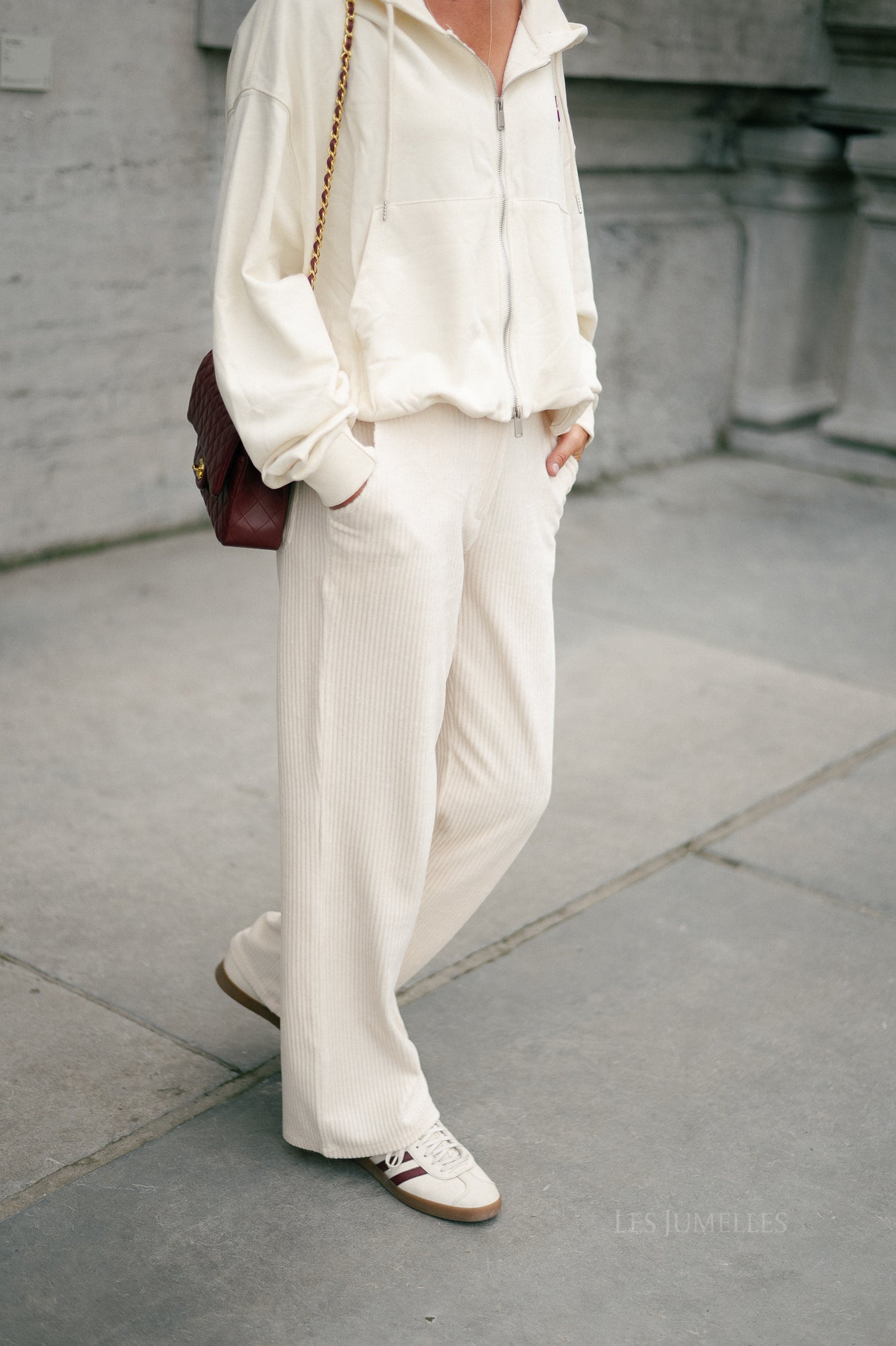 VIKita RW wide corduroy pants birch