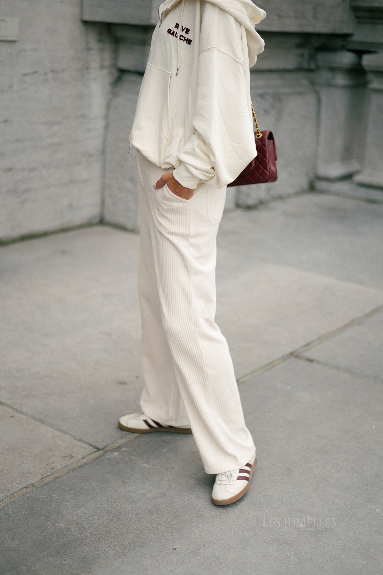 VIKita RW wide corduroy pants birch
