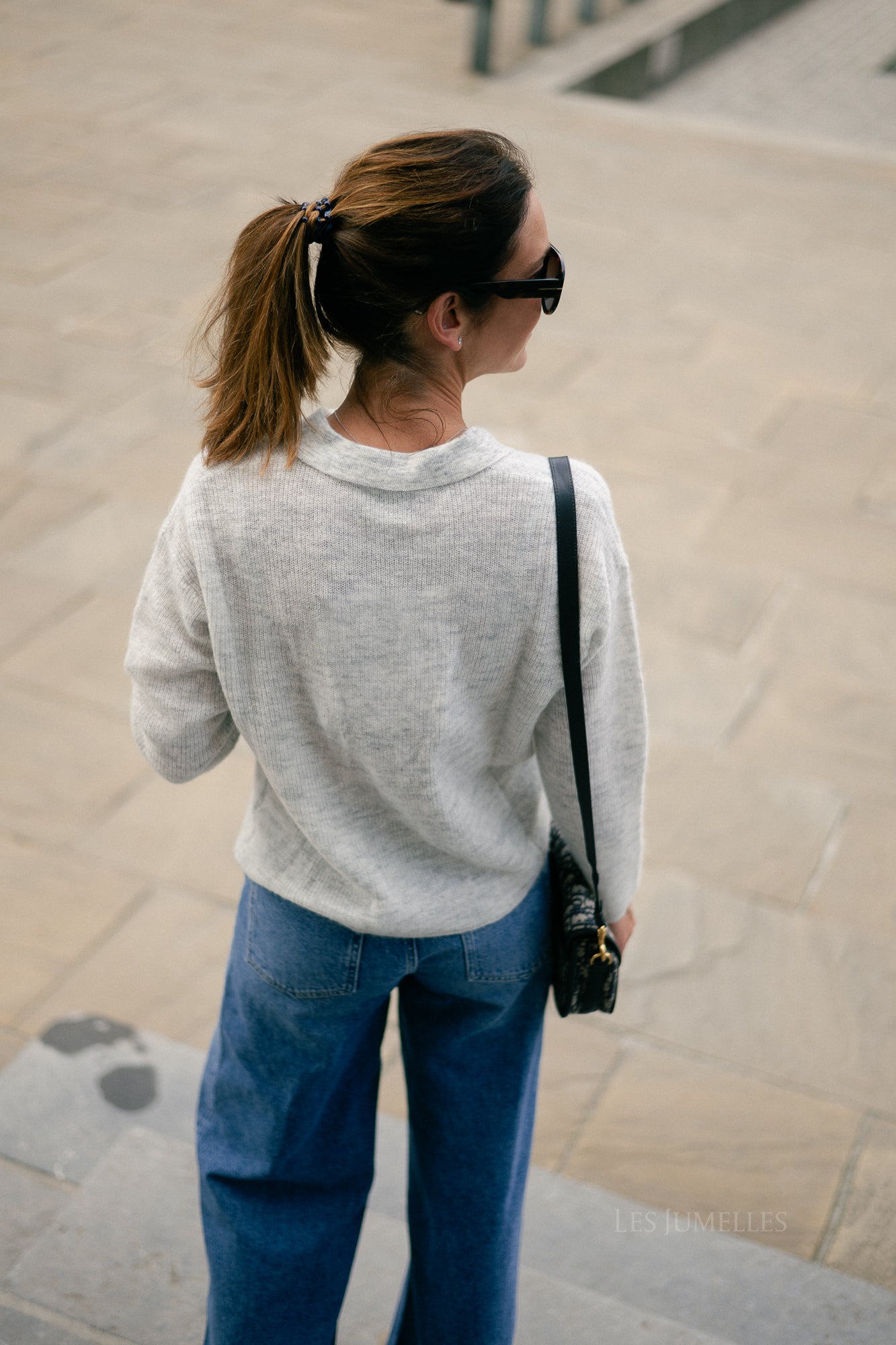 Maité alpaca jumper light grey