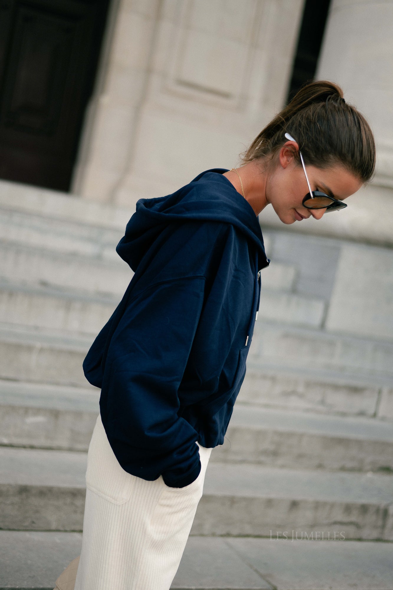 Rive Gauche sweatshirt navy
