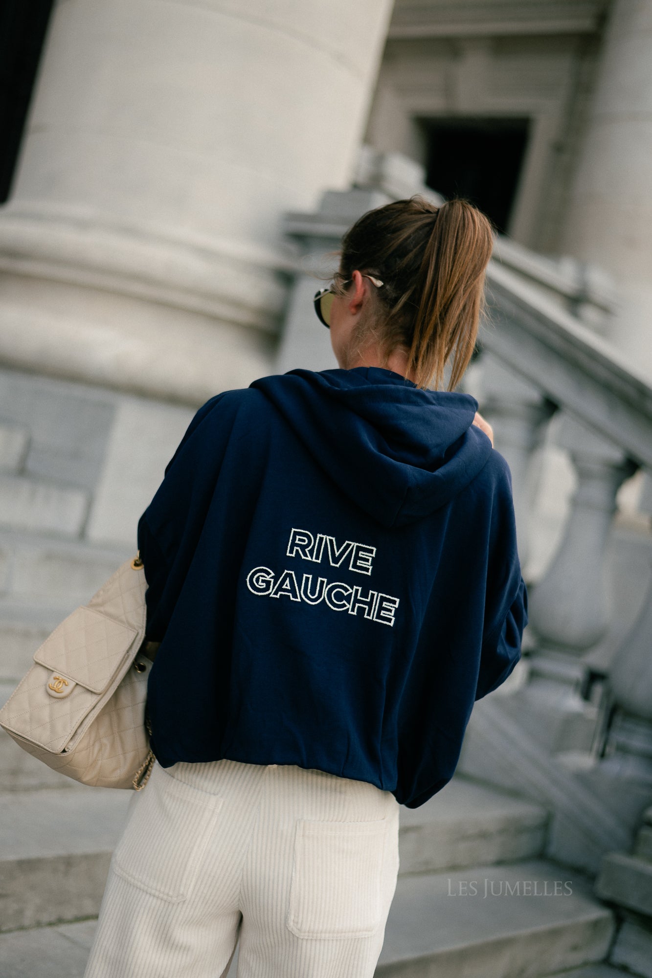 Rive Gauche sweatshirt navy