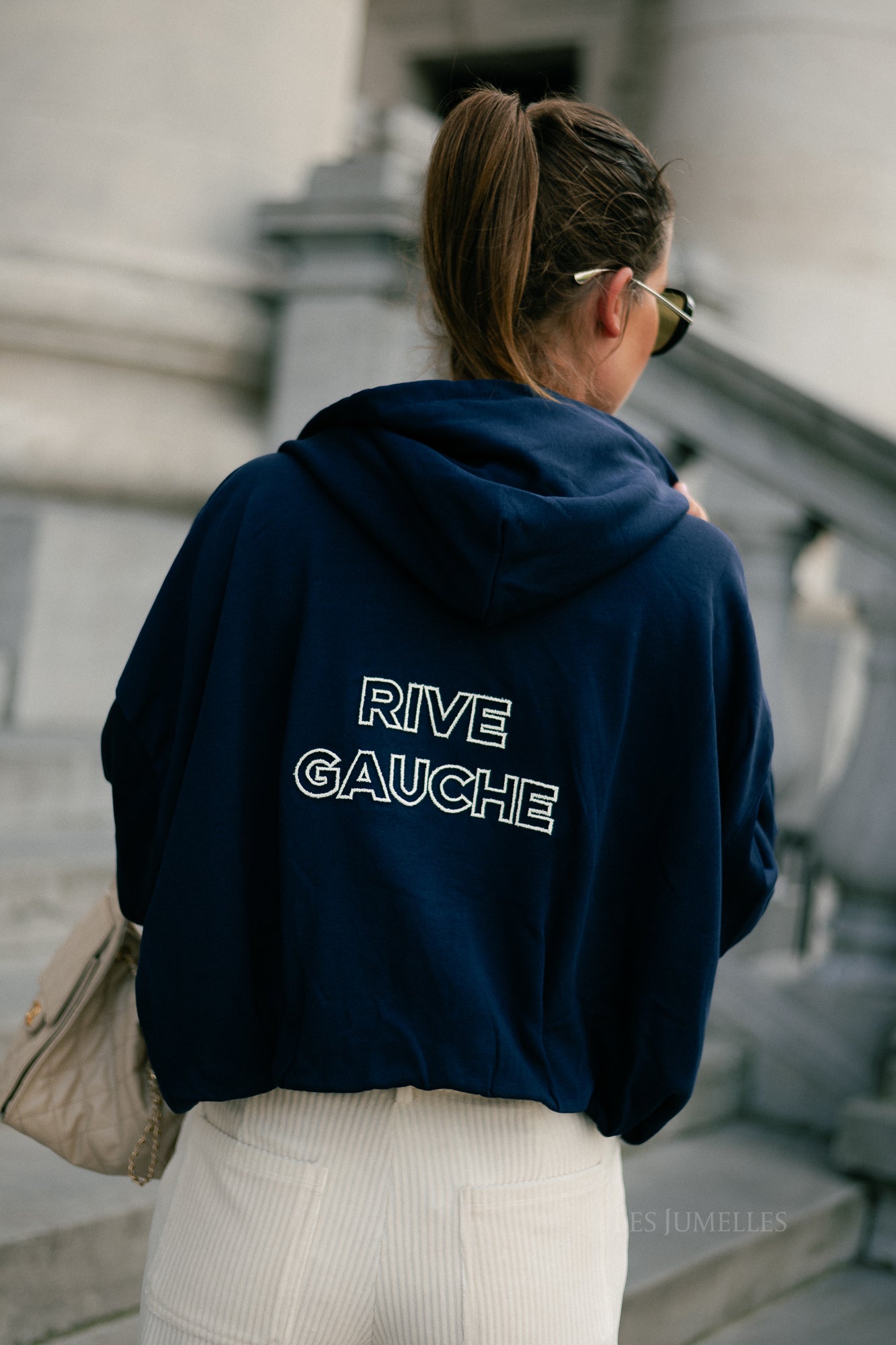 Rive Gauche sweatshirt navy