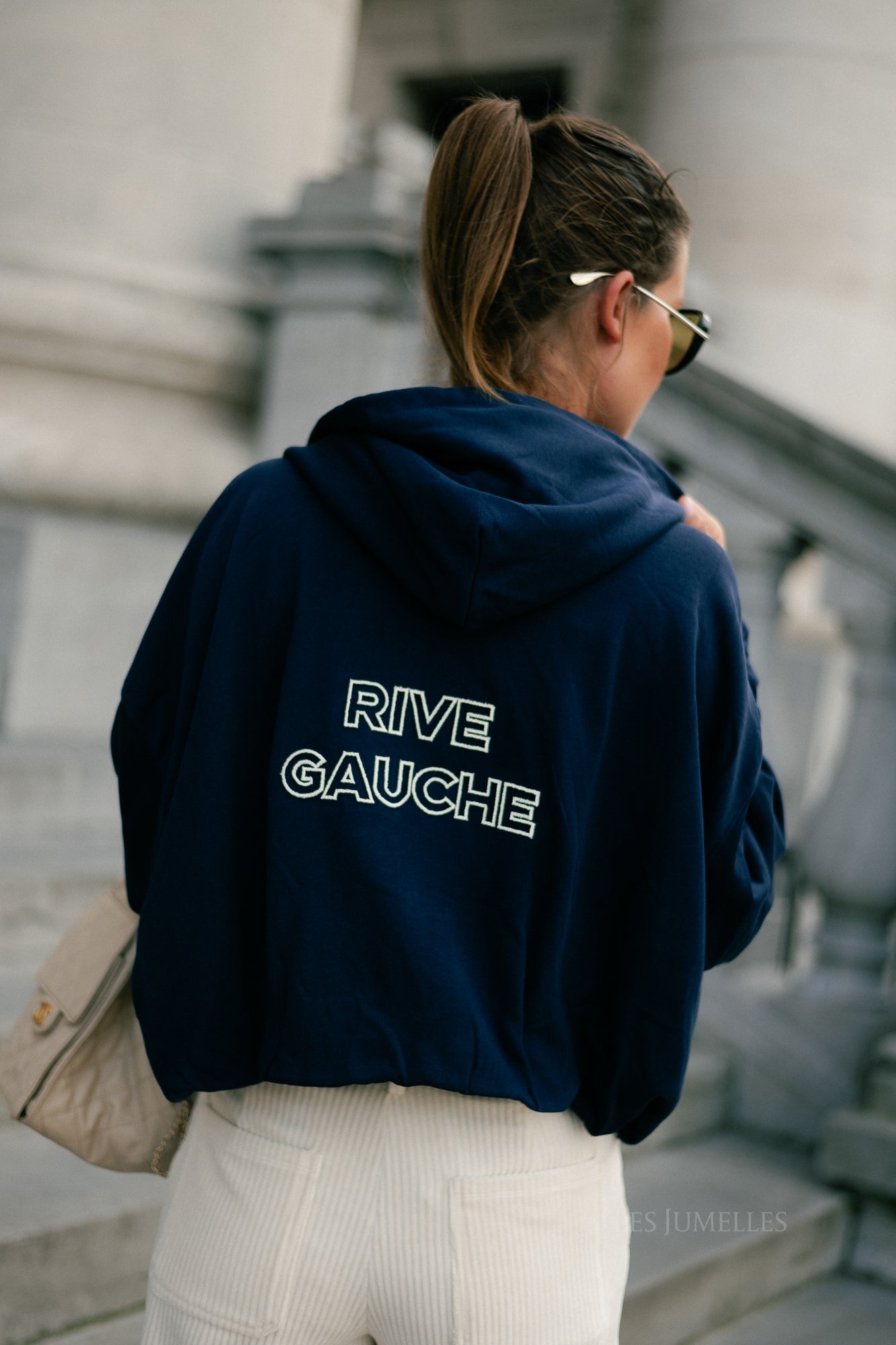 Rive Gauche sweatshirt navy